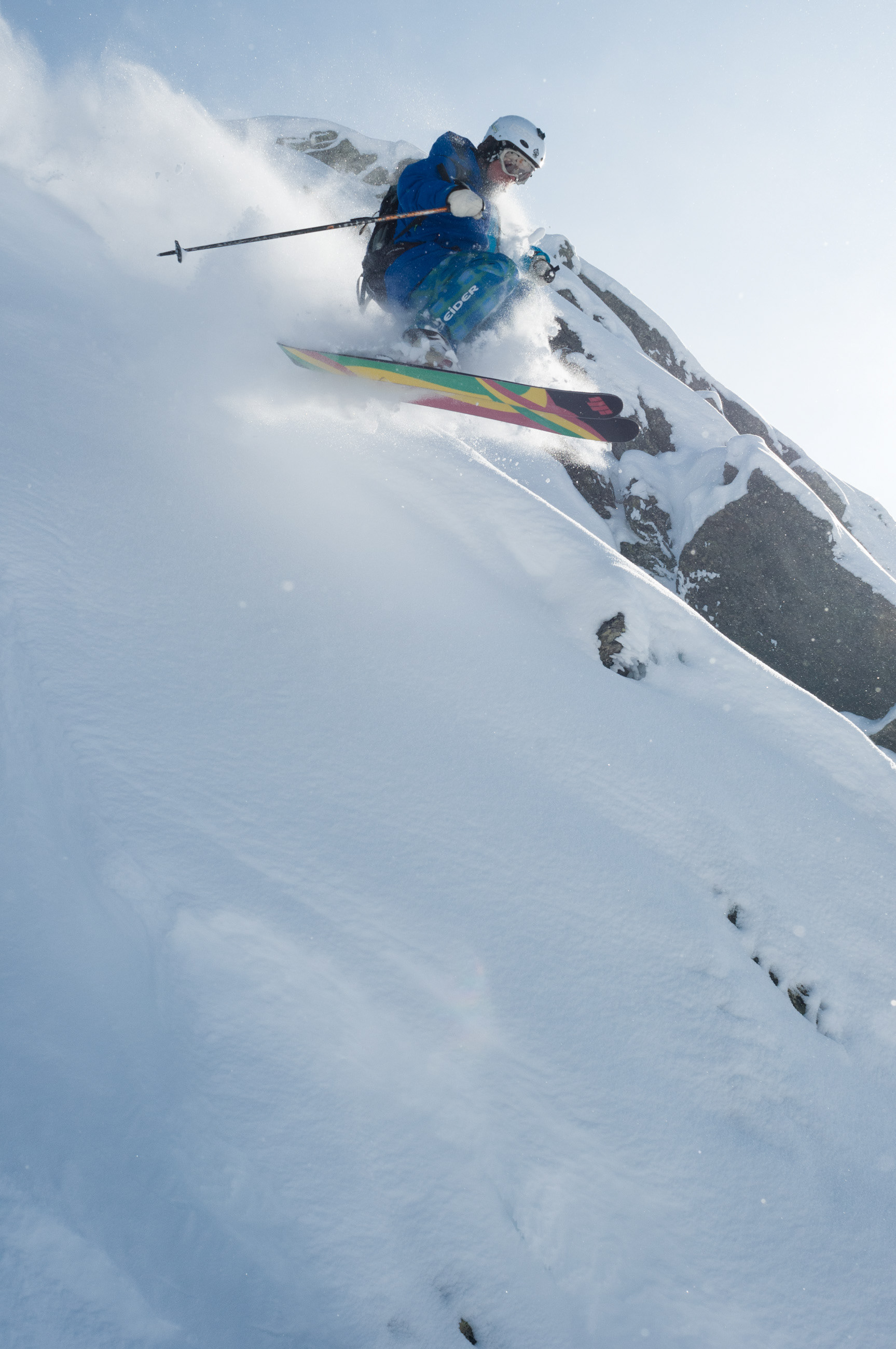 Ally Watson, Powder, Skiing, Brevent, Chamonix, France, Ski Photography