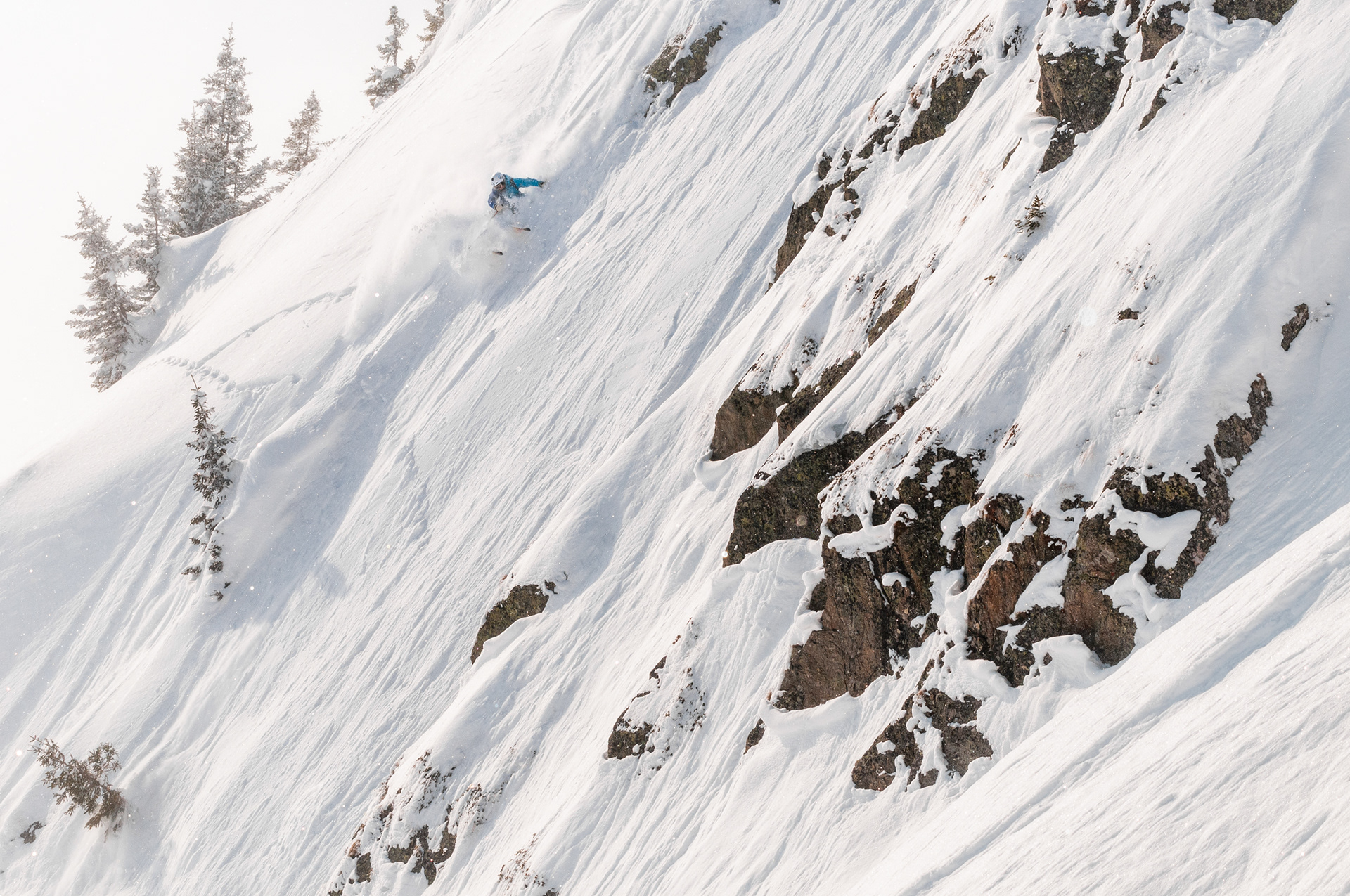 Ally Watson, ski photography, Powder Skiing, Brevent, Chamonix, France