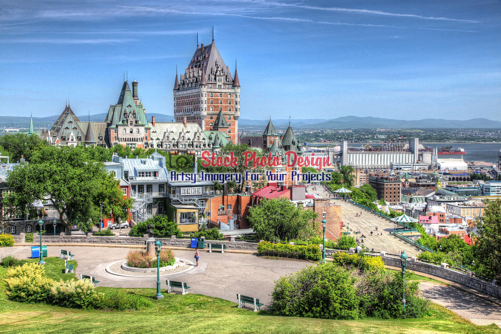 The Chateau Frontenac in Quebec City