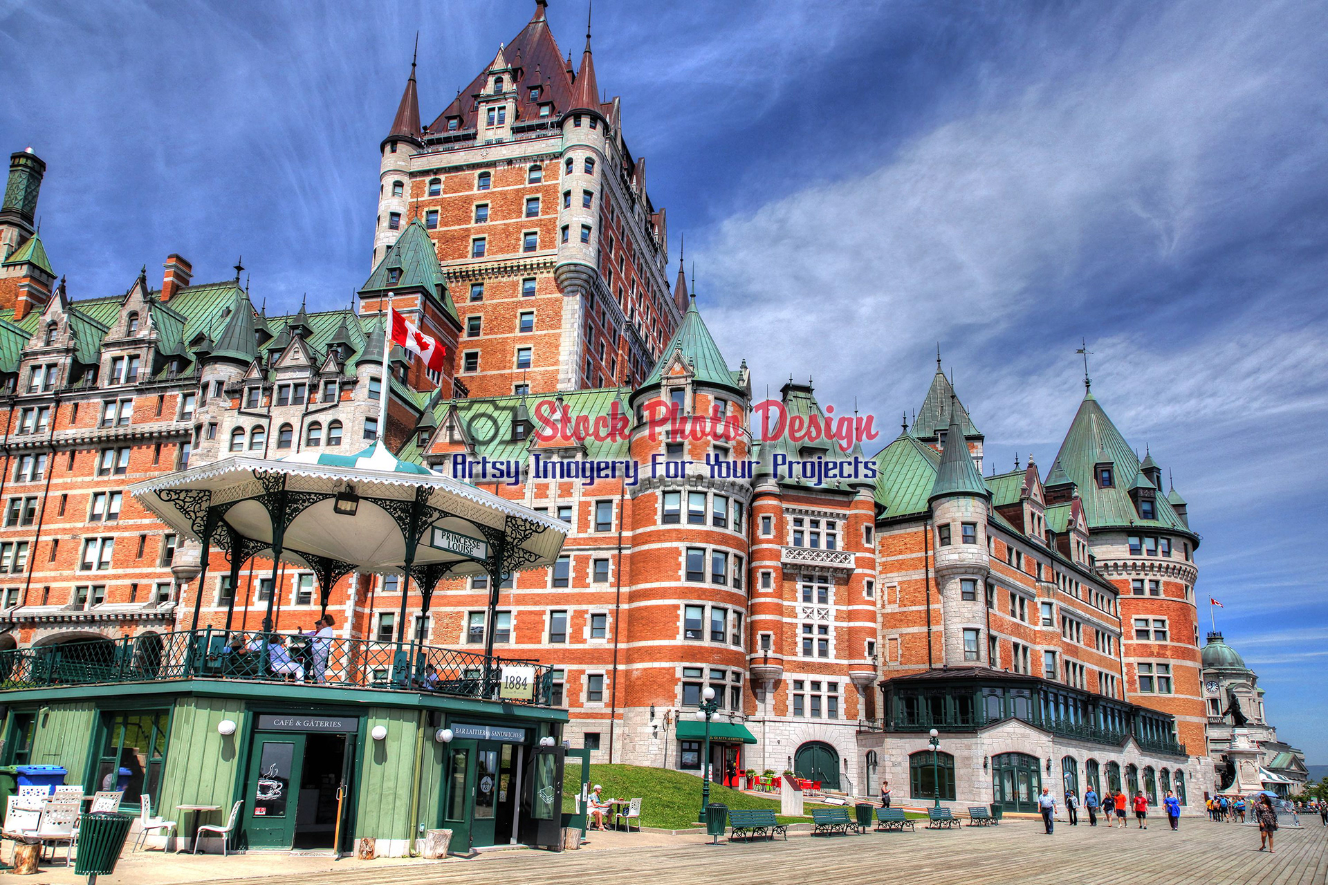 The Chateau Frontenac in Quebec City