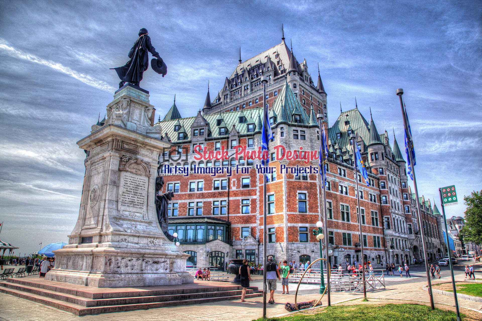 The Chateau Frontenac in Quebec City