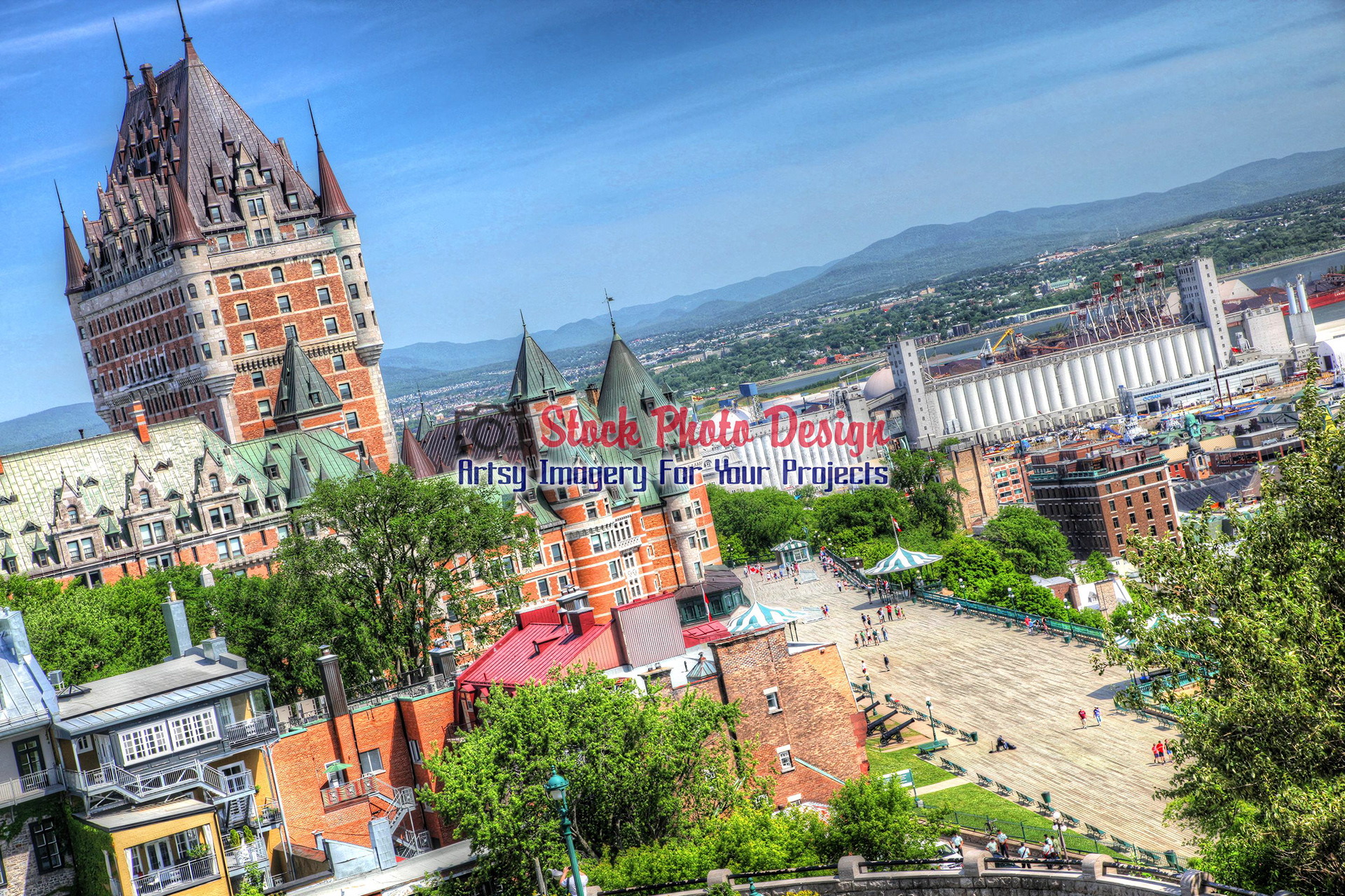 The Chateau Frontenac in Quebec City