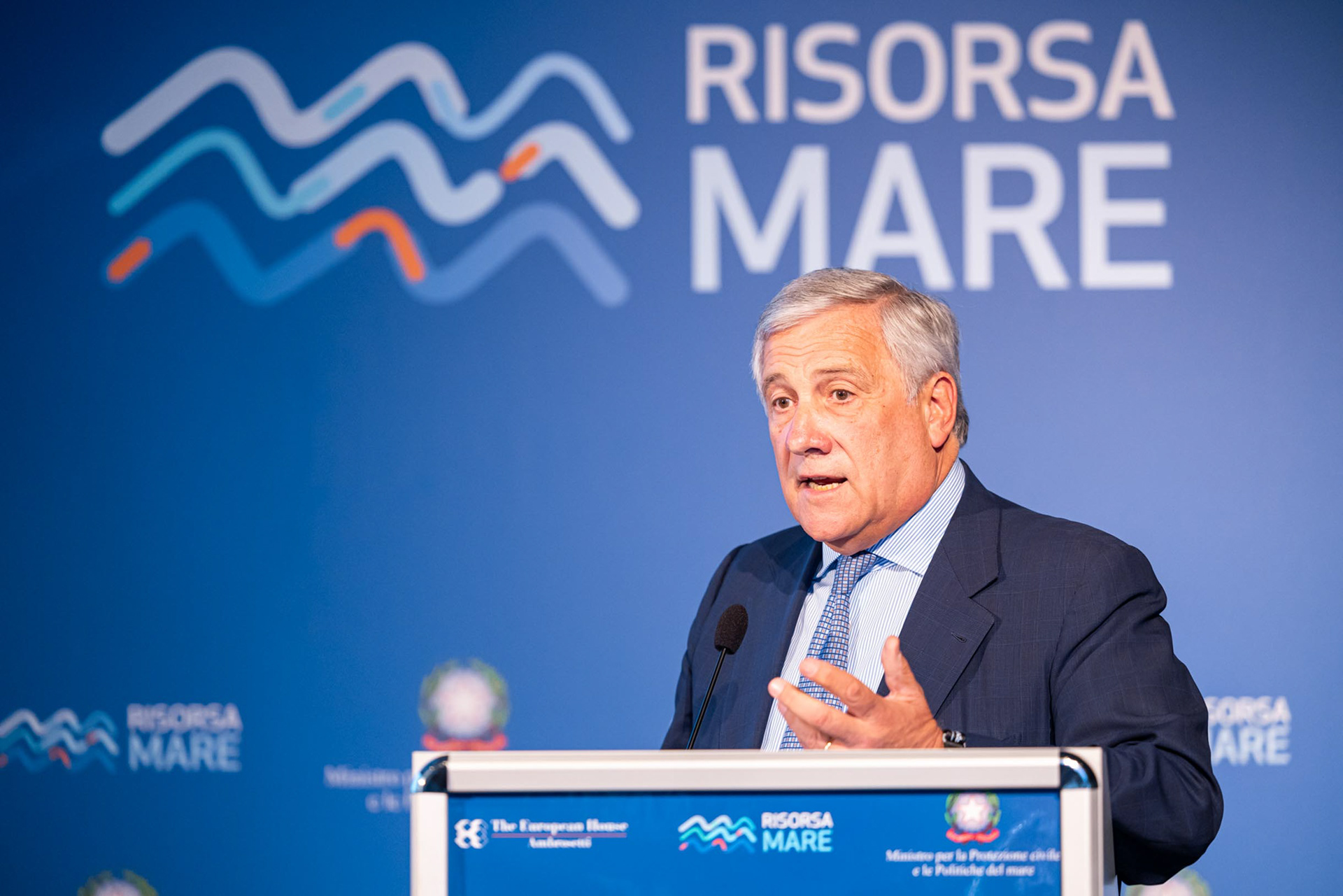 Risorsa Mare intervento Antonio Tajani