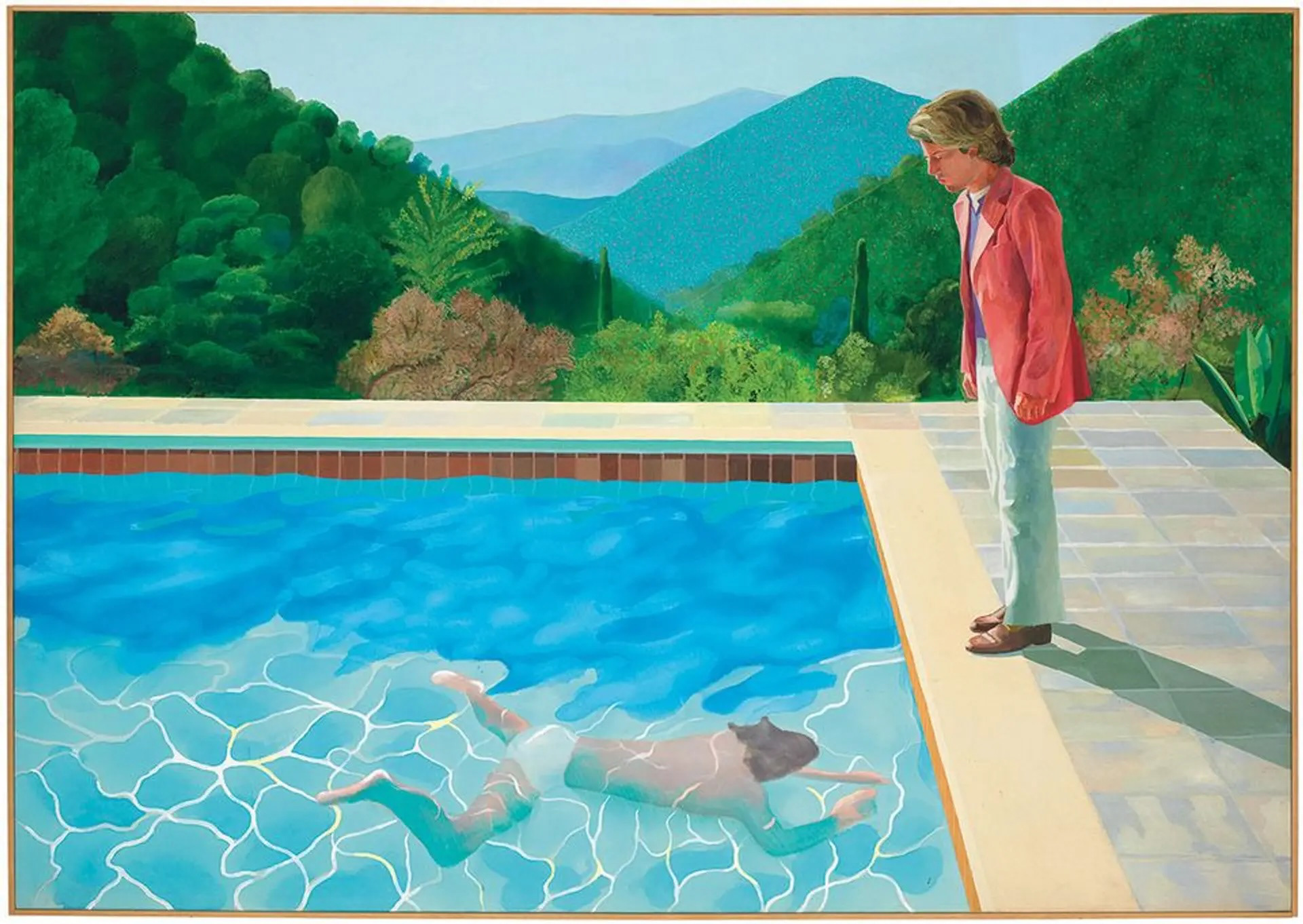 Portrait of an Artist (Pool with Two Figures) 1972