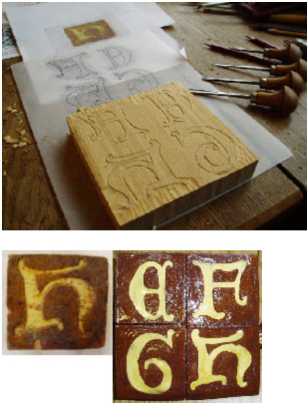 http://www.companyofartisans.co.uk/category/medieval-tiles-projects/