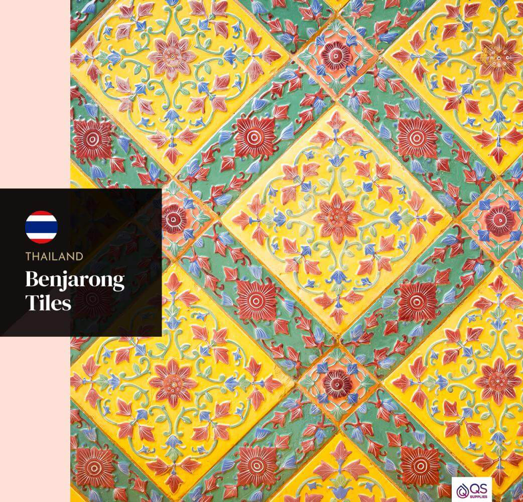 Thailand Benjarong Tiles