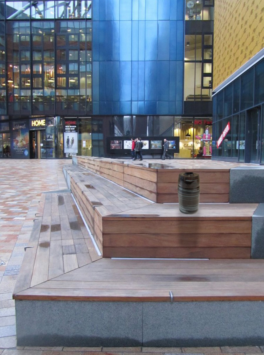 Edited Vessel in First Street Manchester