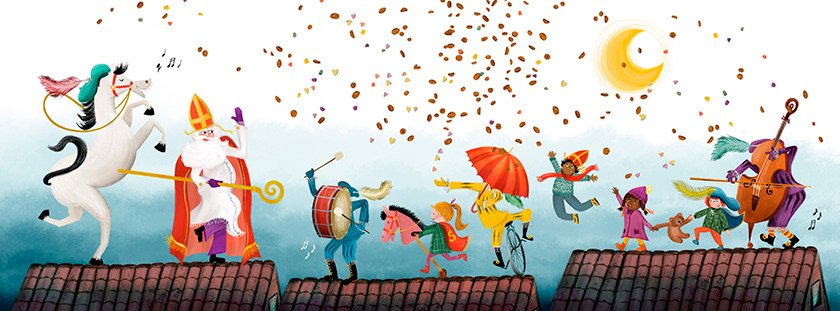 Fishuals for Xenos, Dutch festival for Children (Sinterklaas), Patricia Hooning