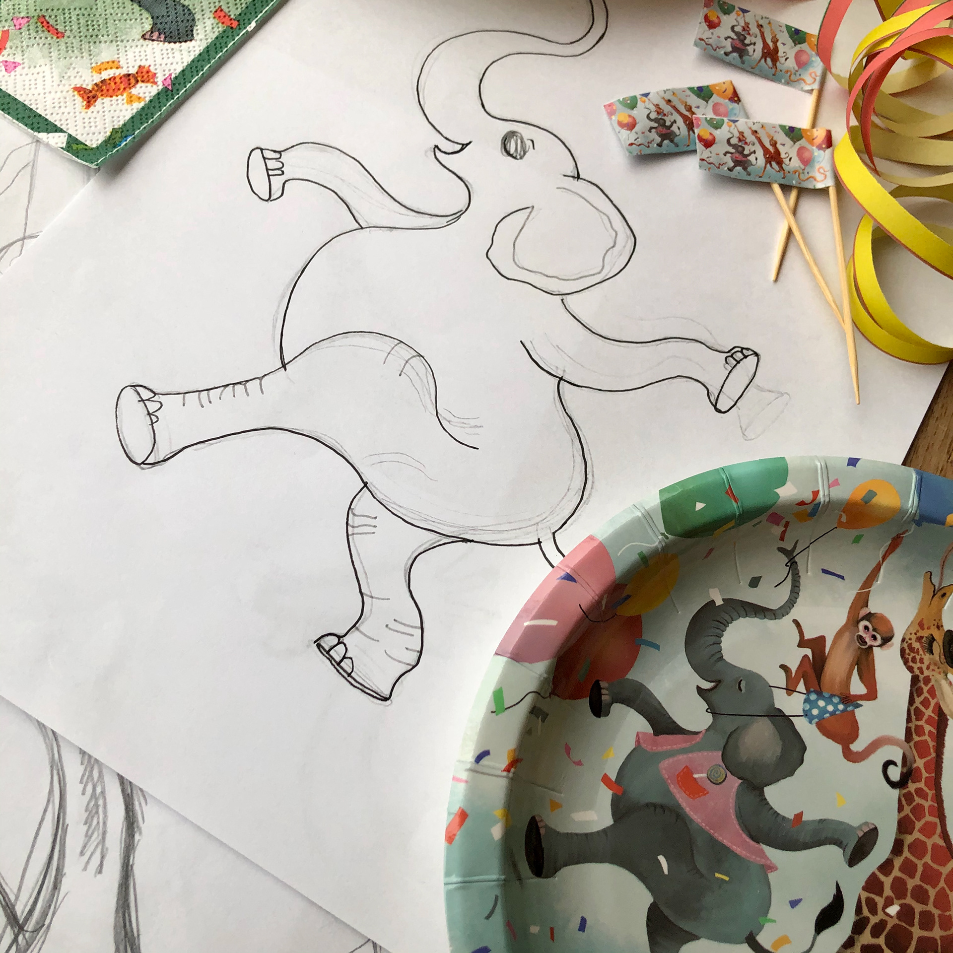 Patricia Hooning, Fishuals, Sketch Party products