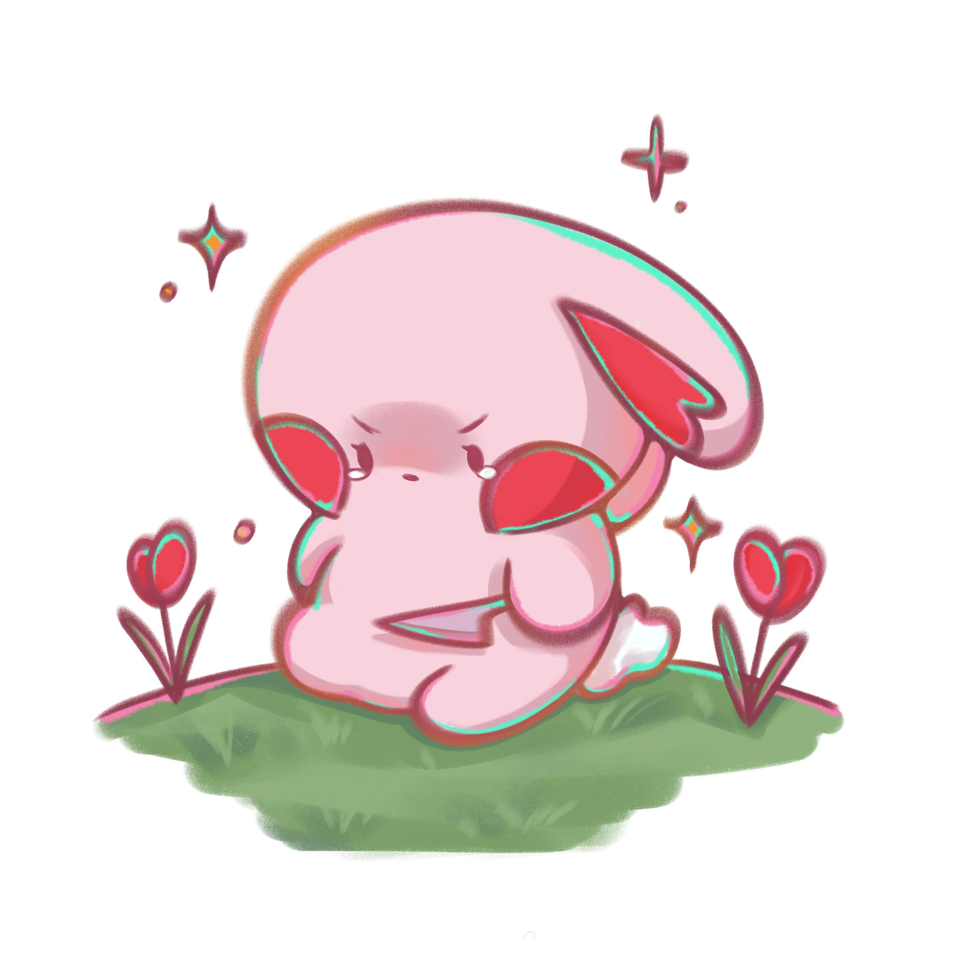 No Talk Me Angy Back (Acrylic Charm)