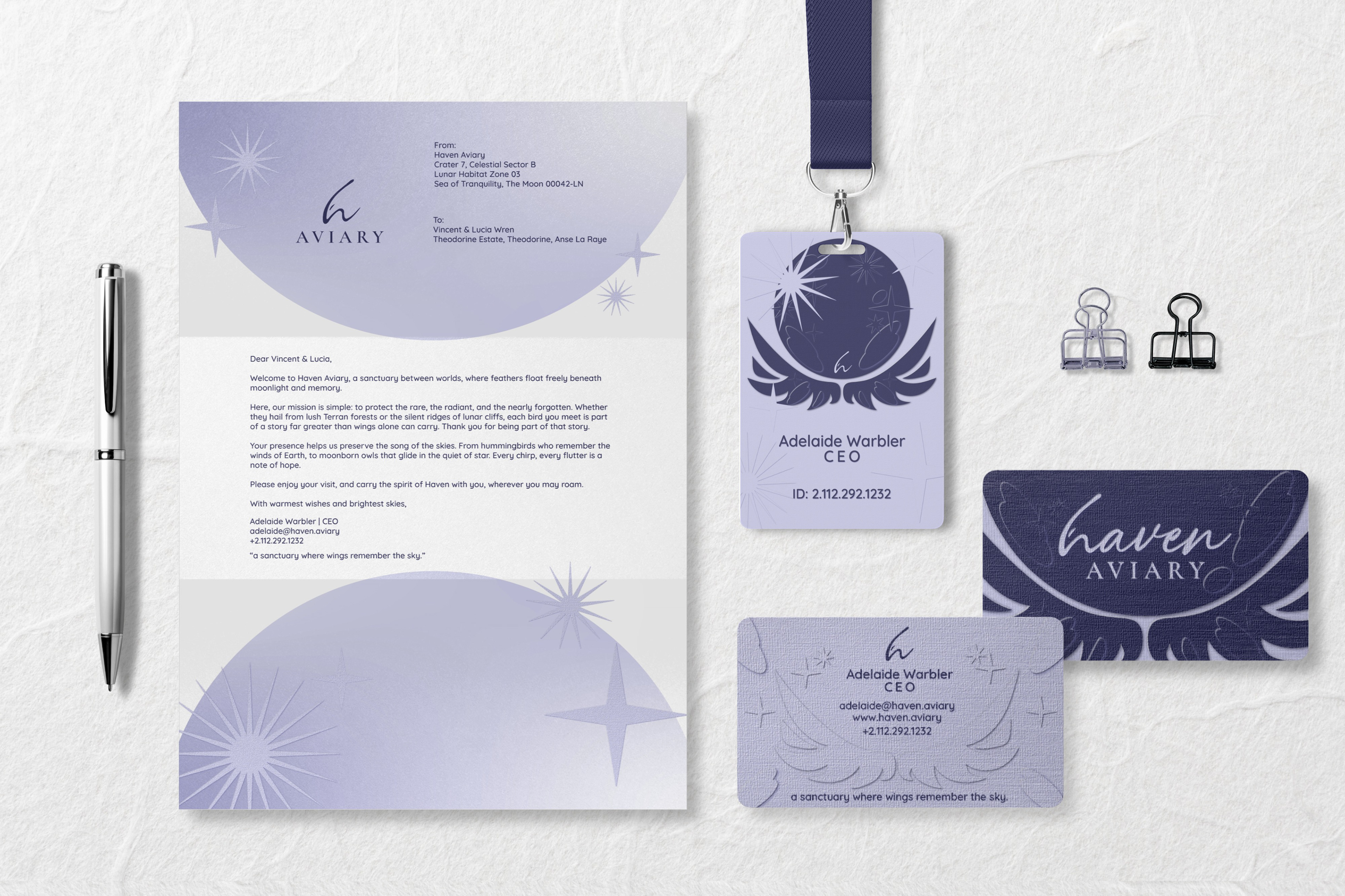 Full Stationery Suite