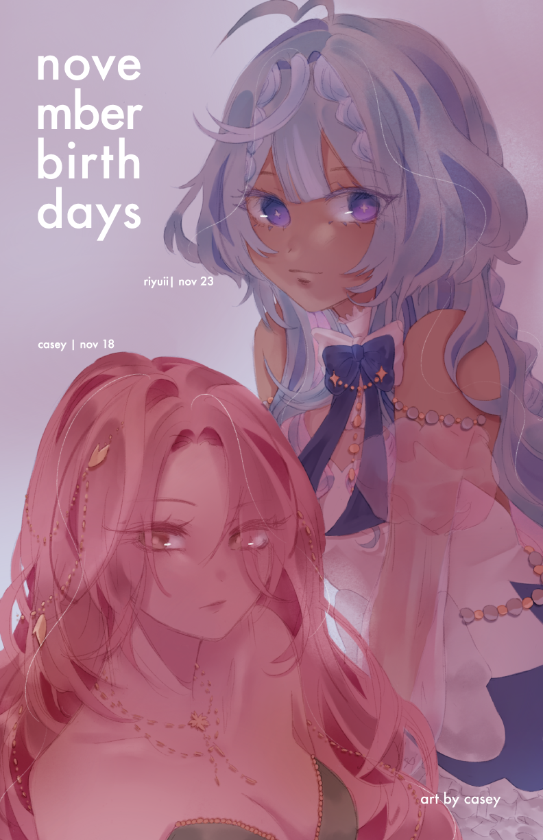November 2024 Birthday Page