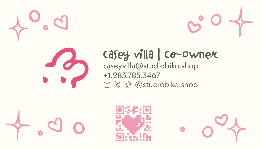 Back Business Card (Variant 1)