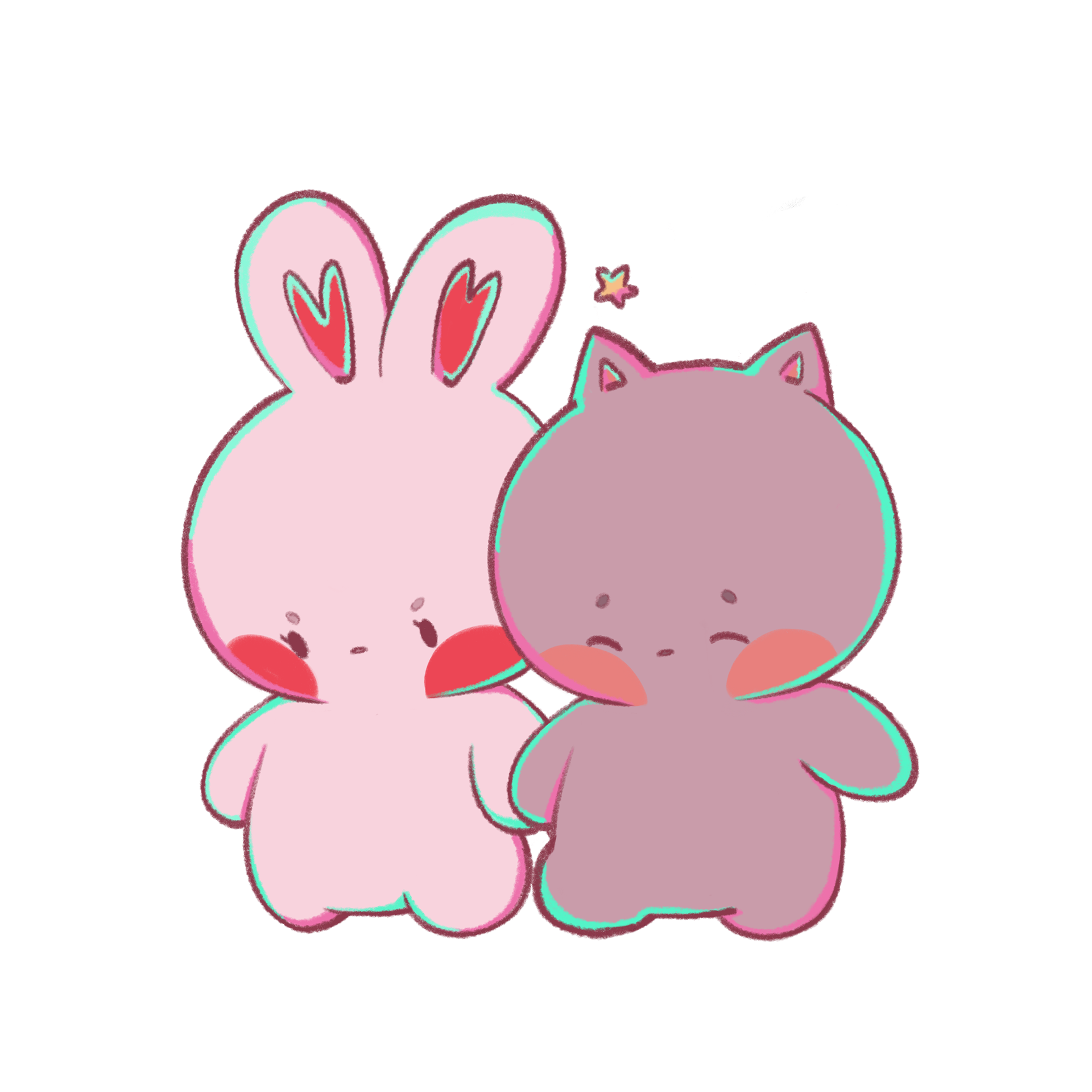 Biko & Ube (Die Cut Sticker)