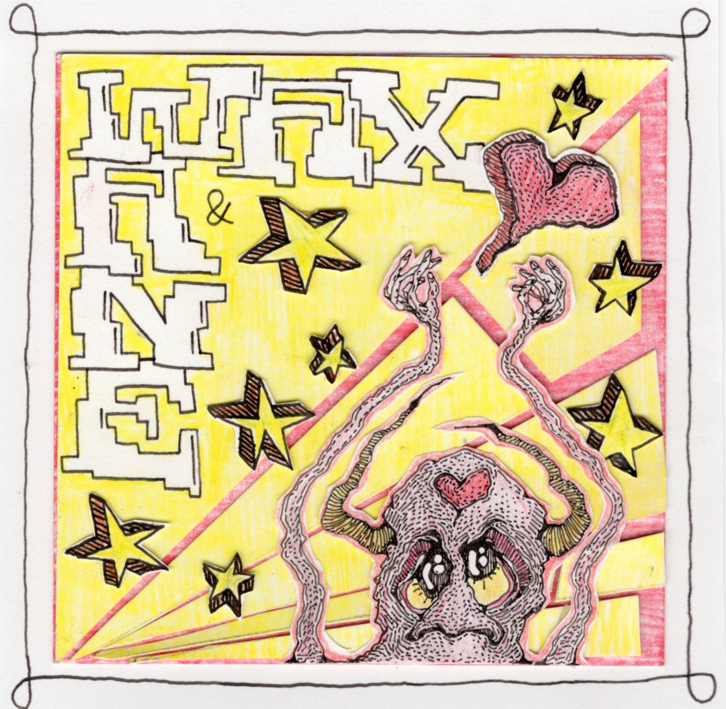 NAJA YOUNG - WAX & WANE SINGLE COVER (2023)
