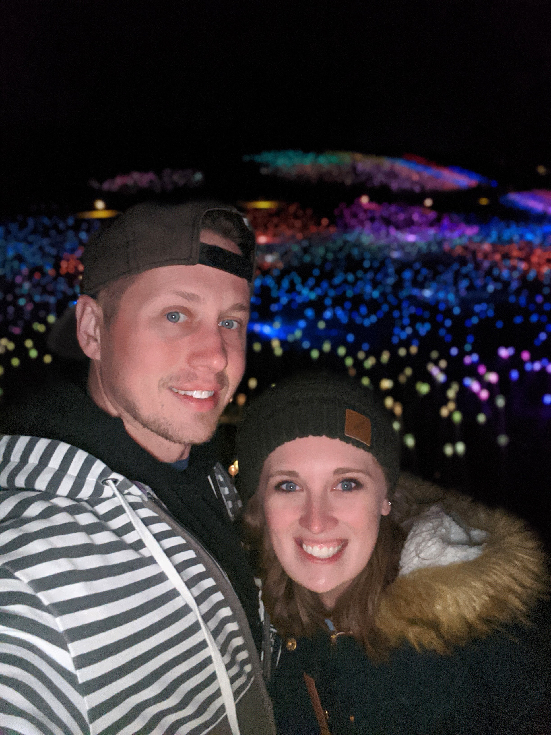 Field of Lights Art Installation
