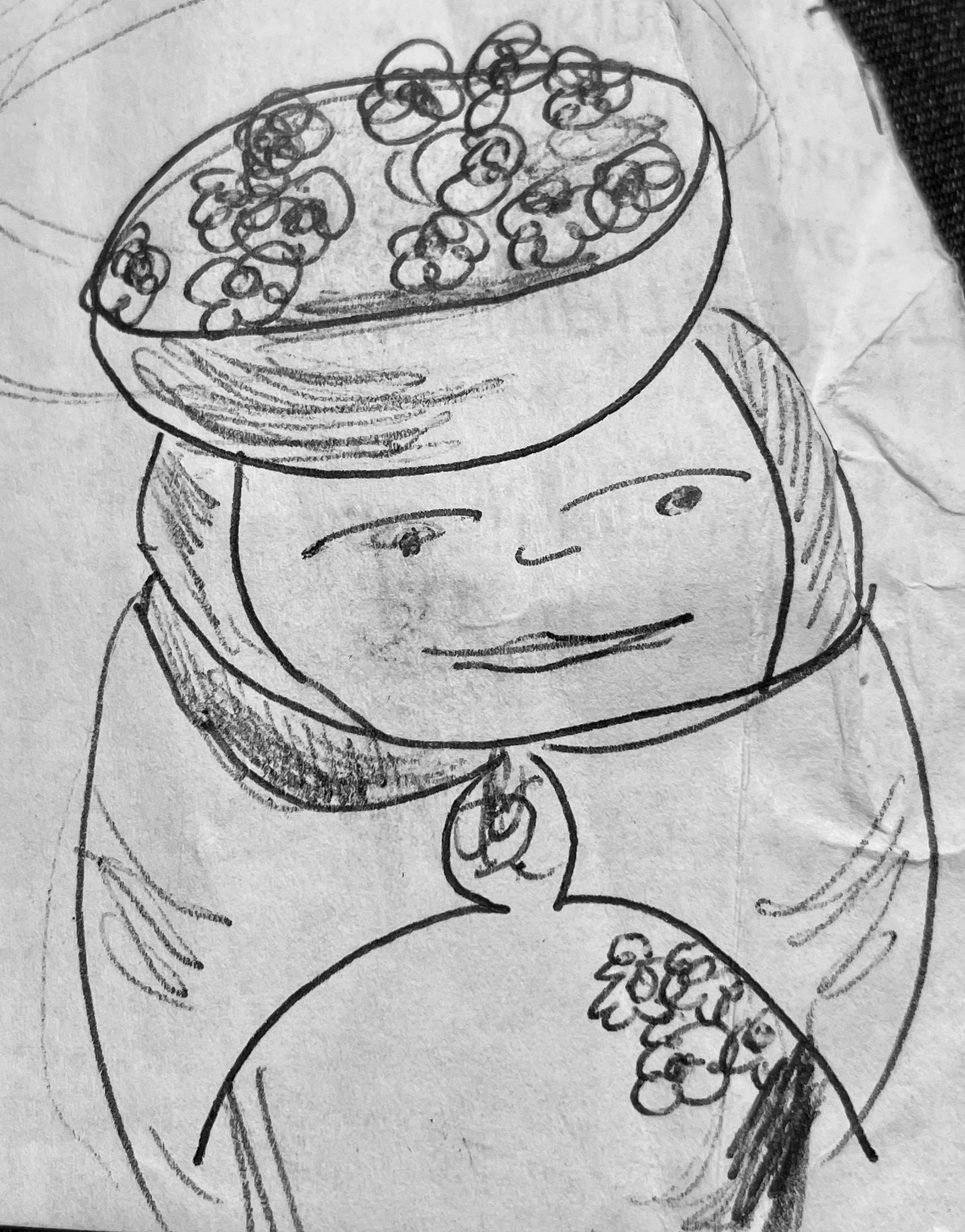 A Field of Flowers Is How She Sees Everything SEA Sketch