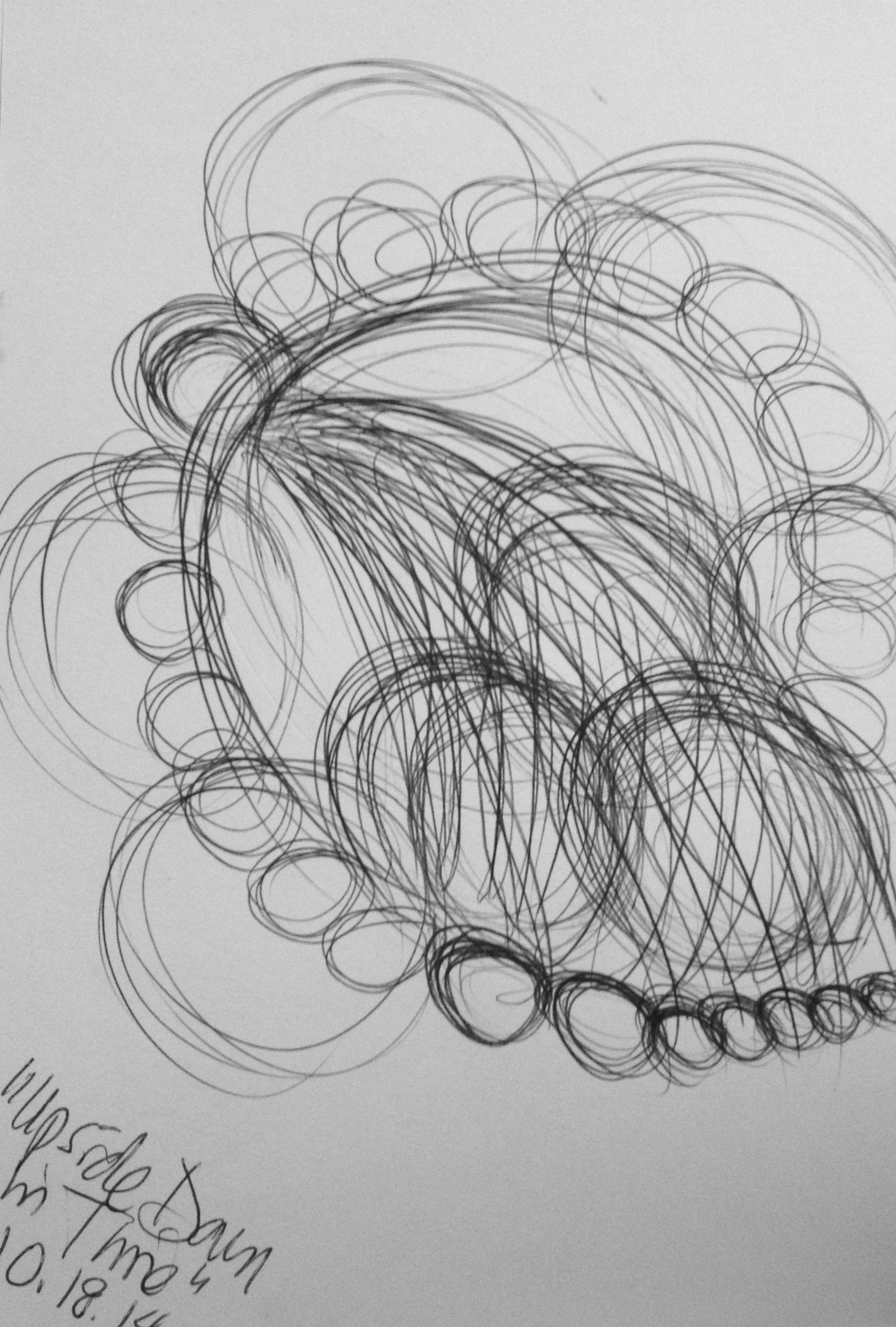 Upside Down Alive in Time SEA Sketch