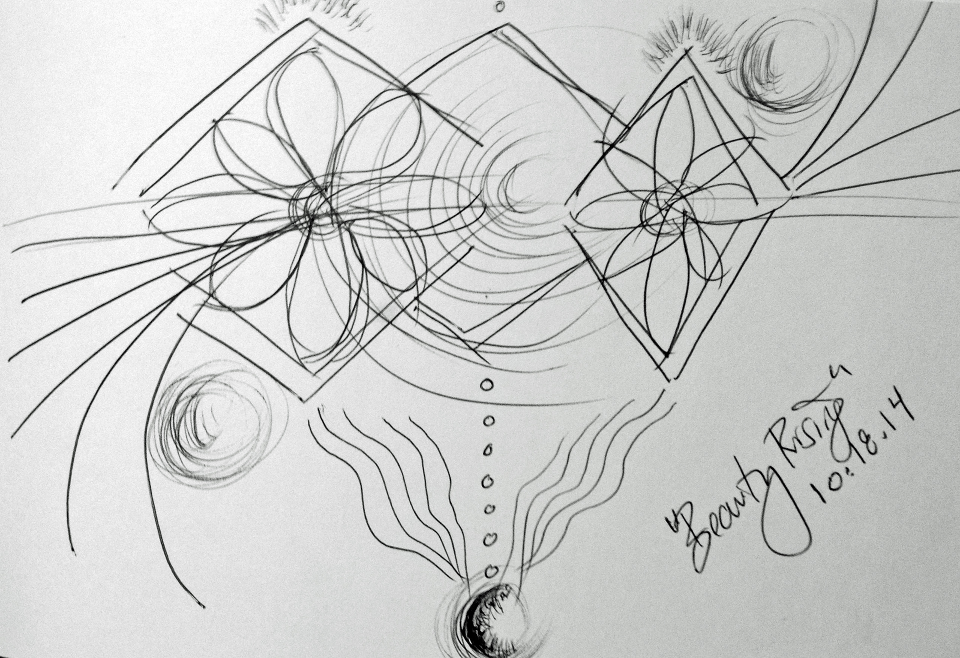 Beauty Rising SEA Sketch