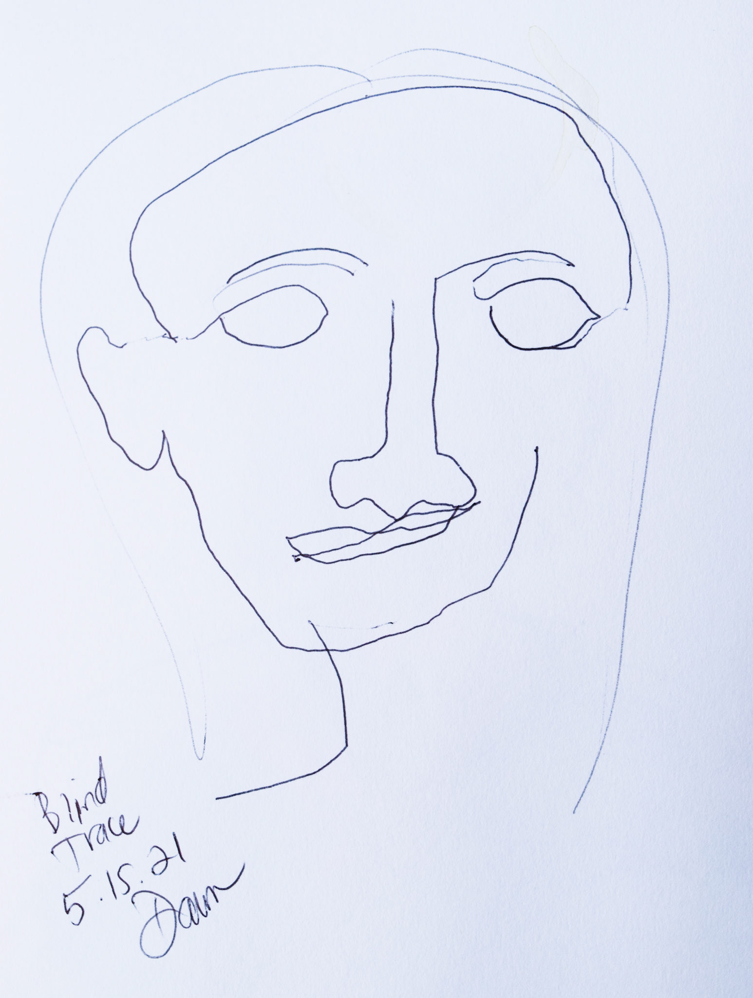 Blind Trace, Blank Face