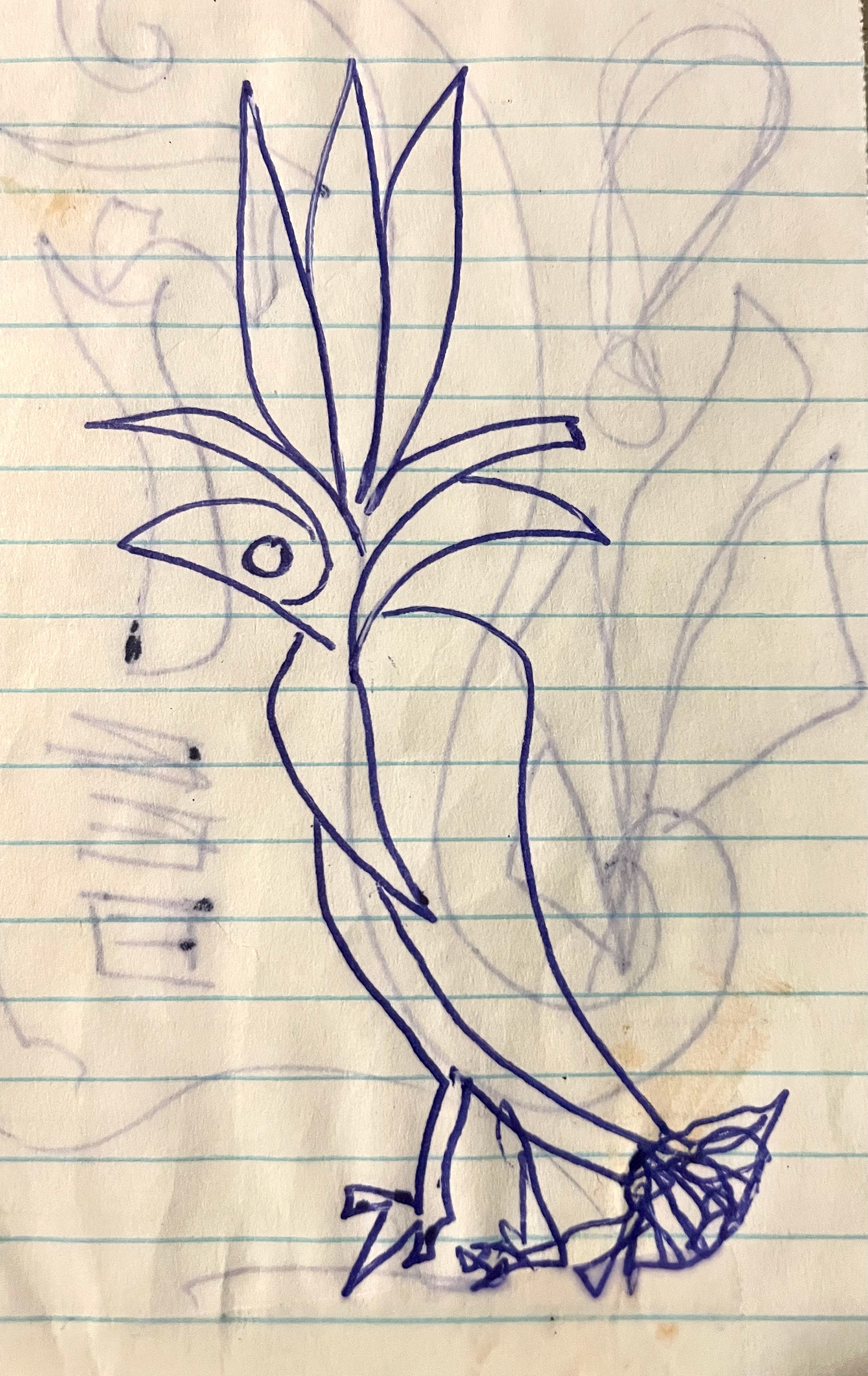 Strange Bird SEA Doodle