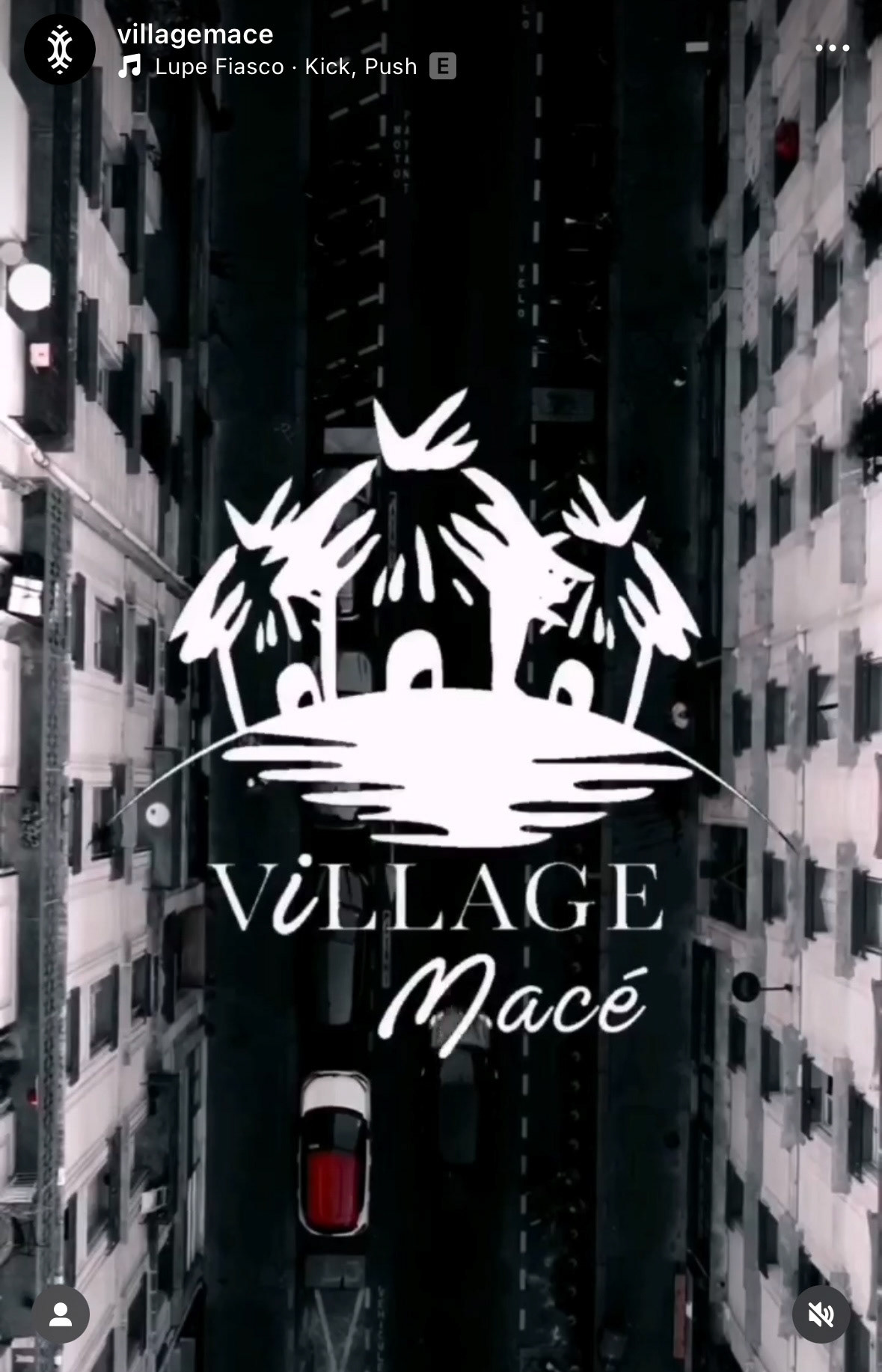 Logo Utilisé pour une promotion d'une vidéo sur les réseaux