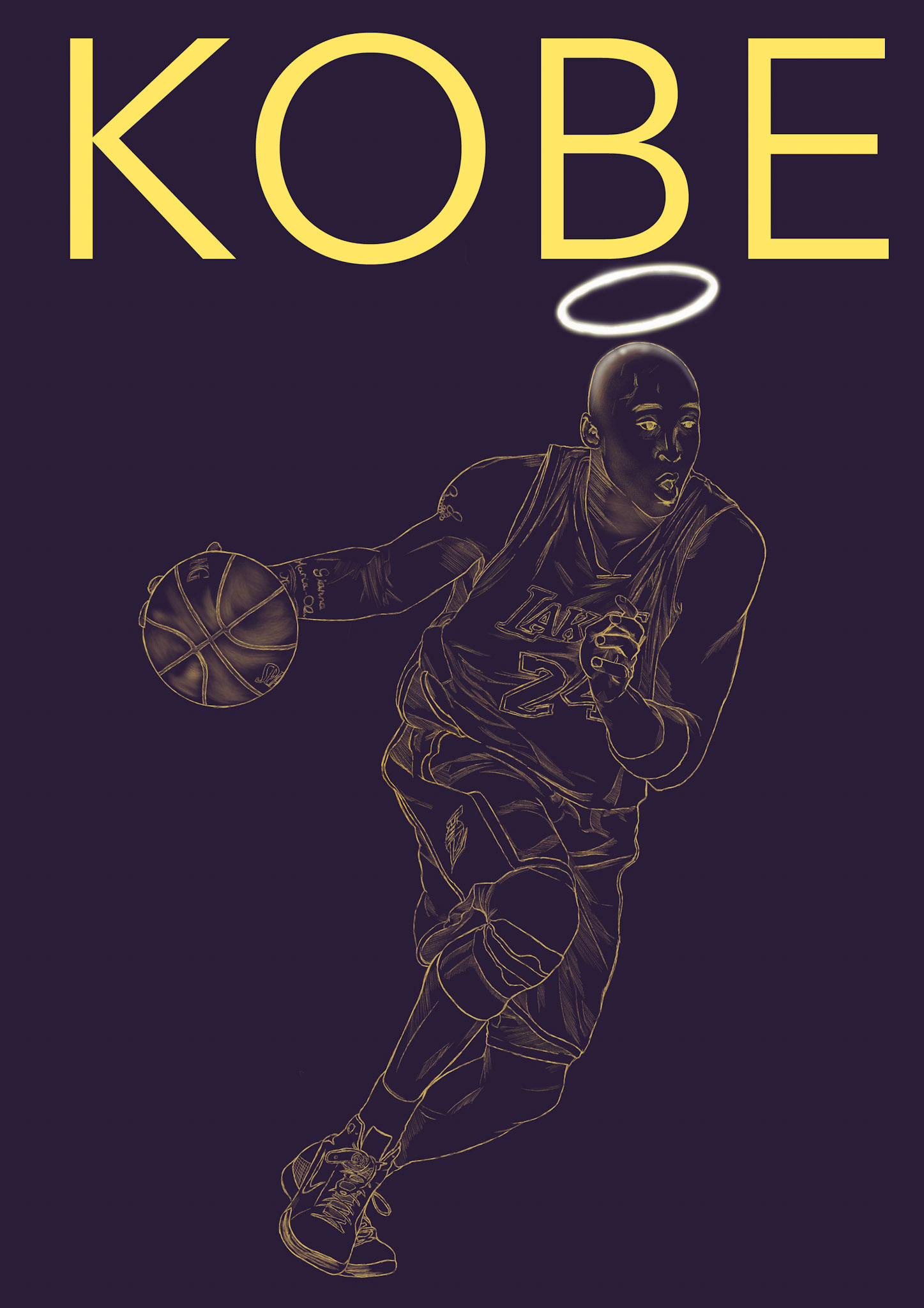 Illustration pour un magazine de Basket 