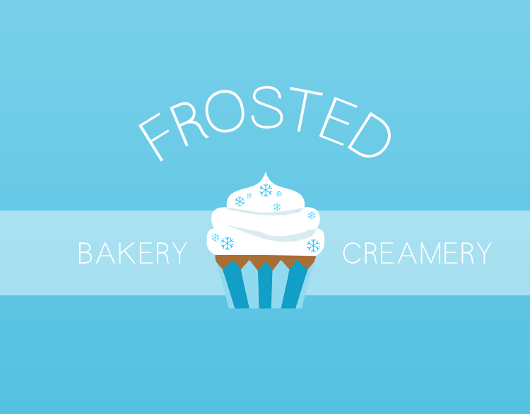 Kreative by Katy Daily UI Challenge Frosted Bakery & Creamery