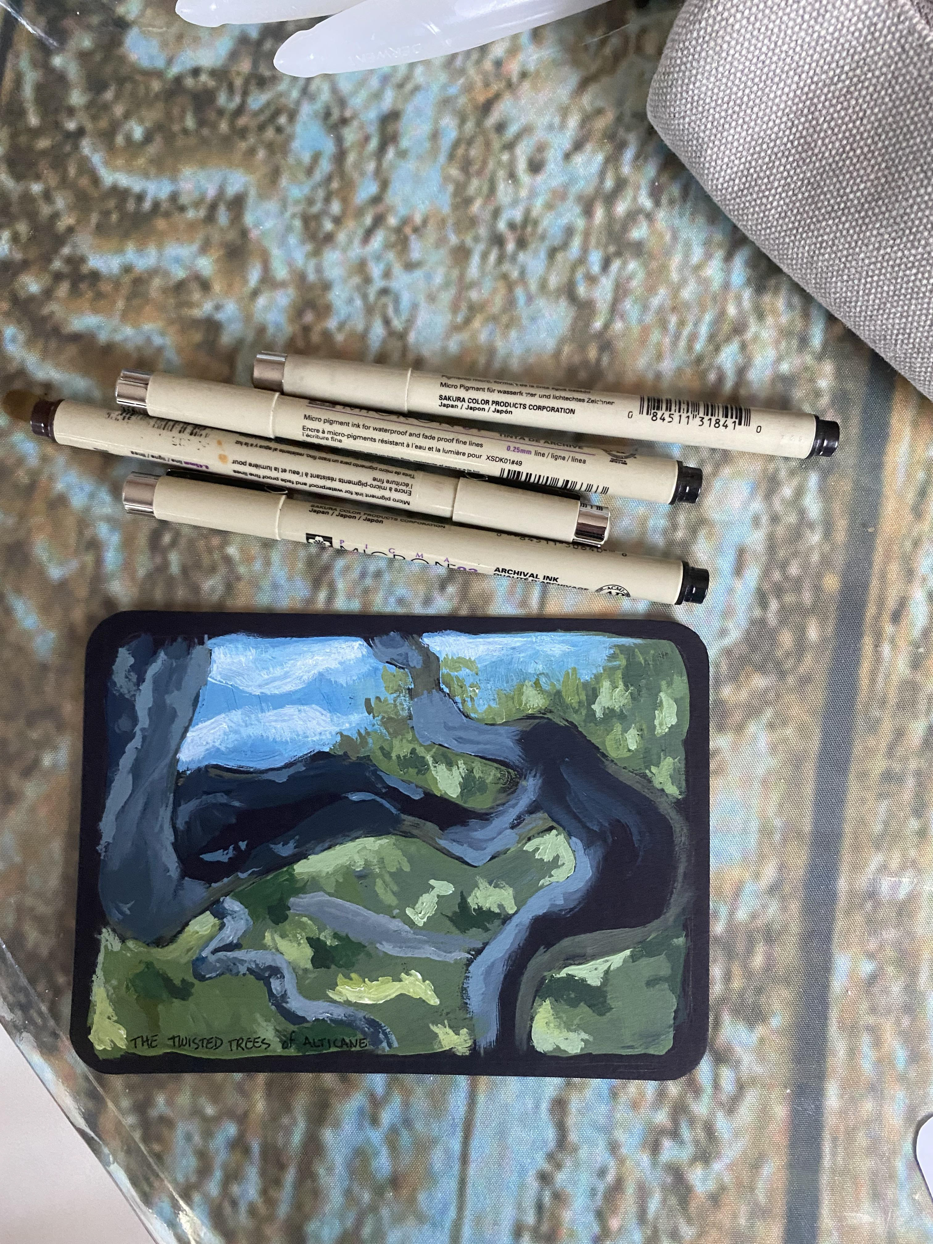 Acrylic, 2021. Saskatchewan.