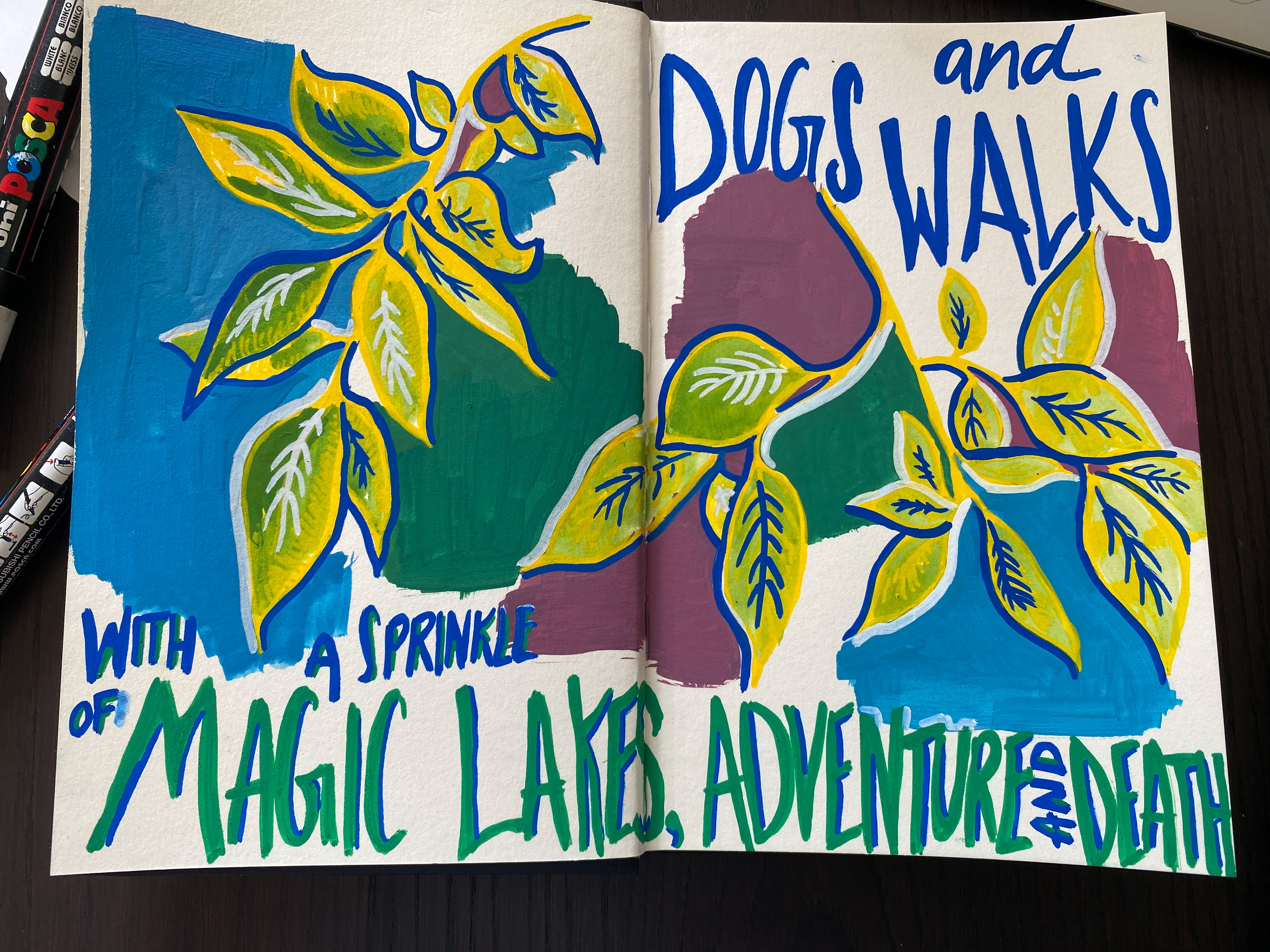 Gouache, 2023. Alberta.