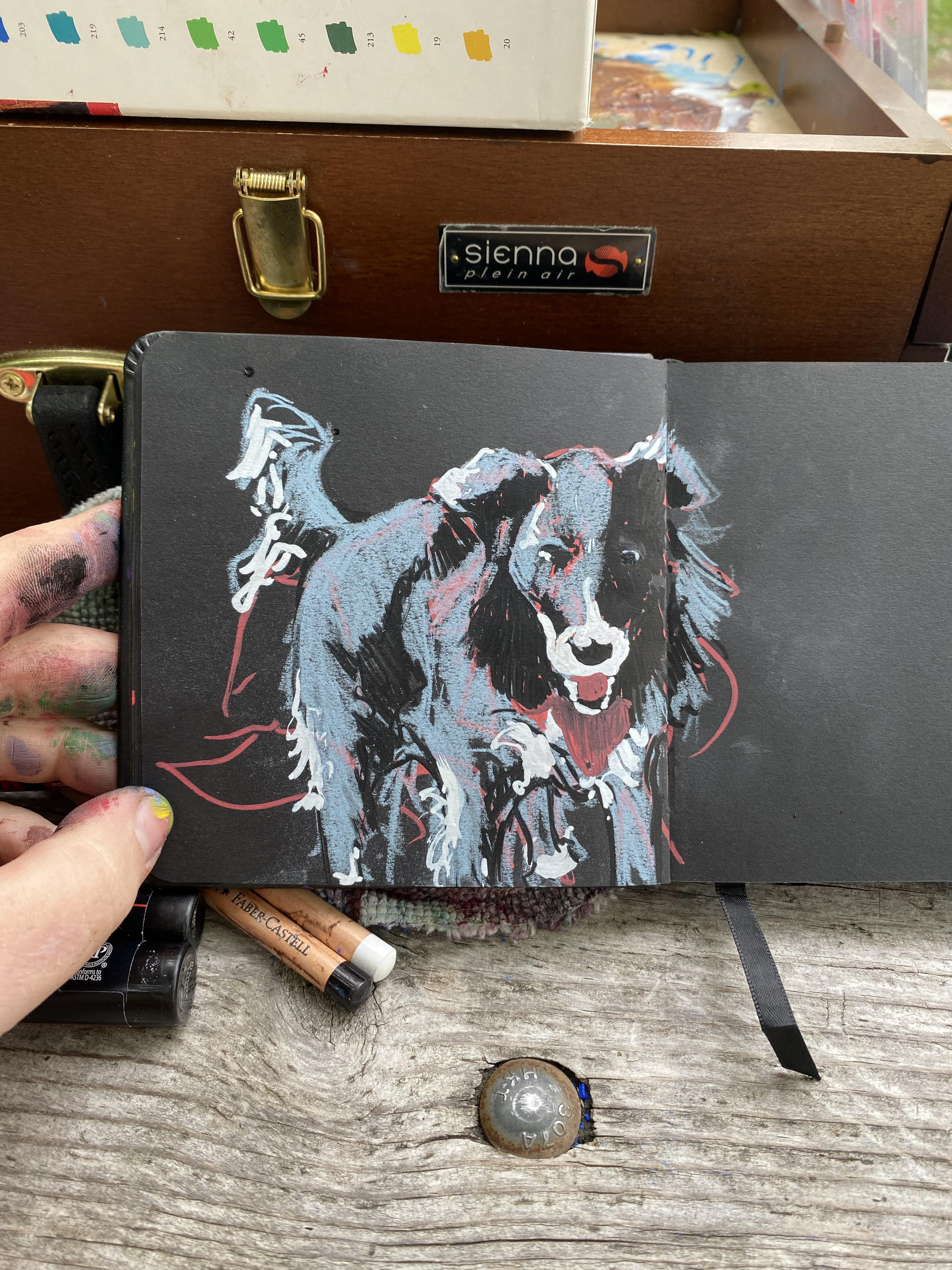 Wax Pastel, 2023. Edmonton.