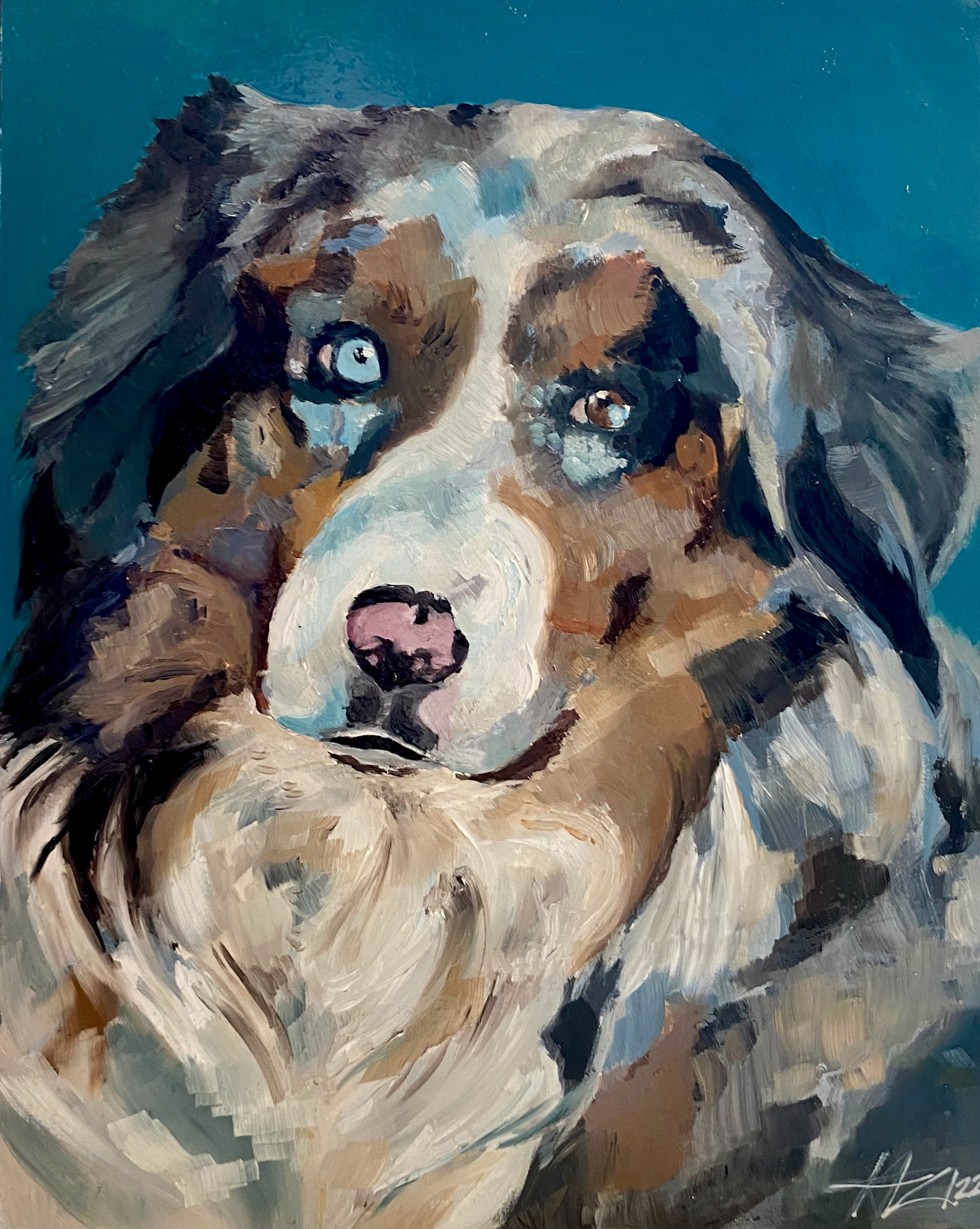 Oil, 2022. Commission.