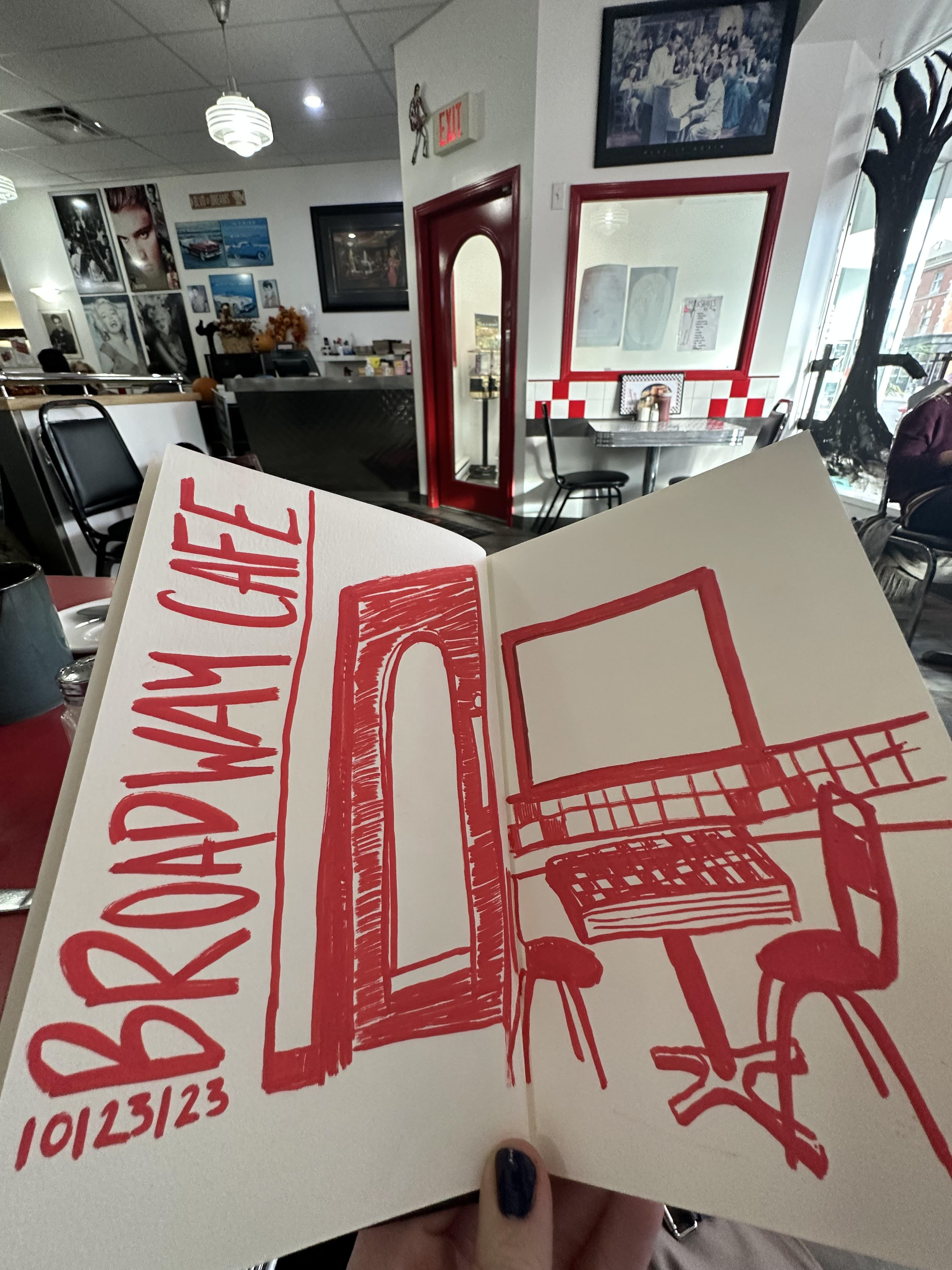 Acrylic Pen, 2023. Saskatoon.