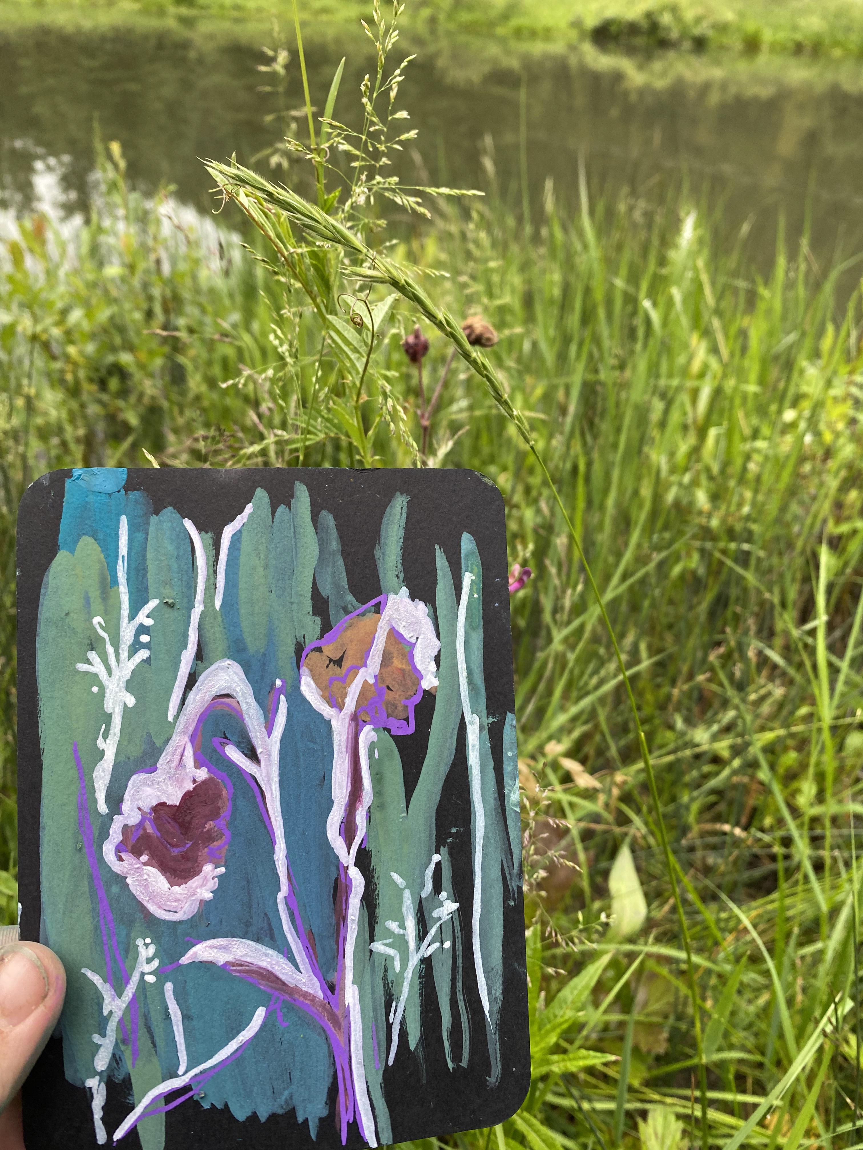 Gouache, 2023. Alberta.