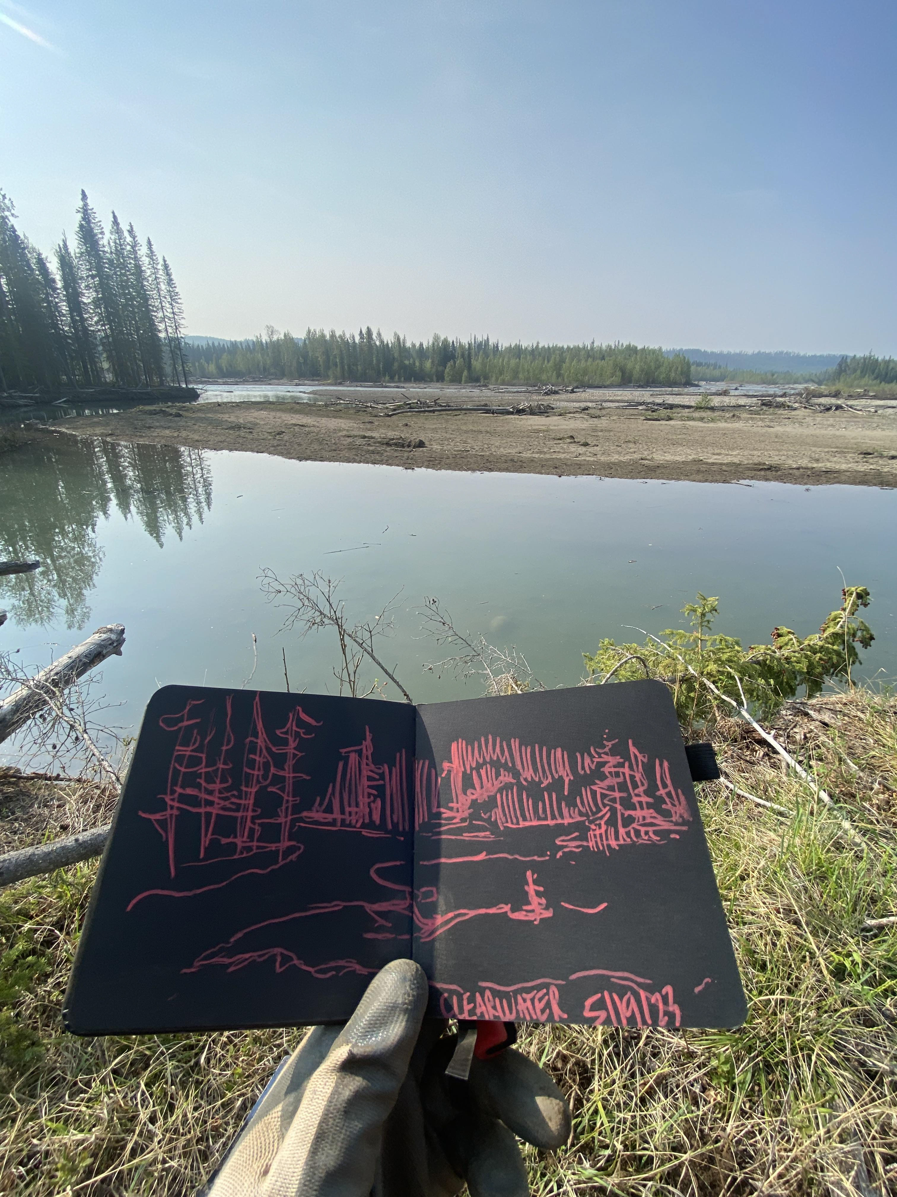 Acrylic Pen, 2023. Alberta