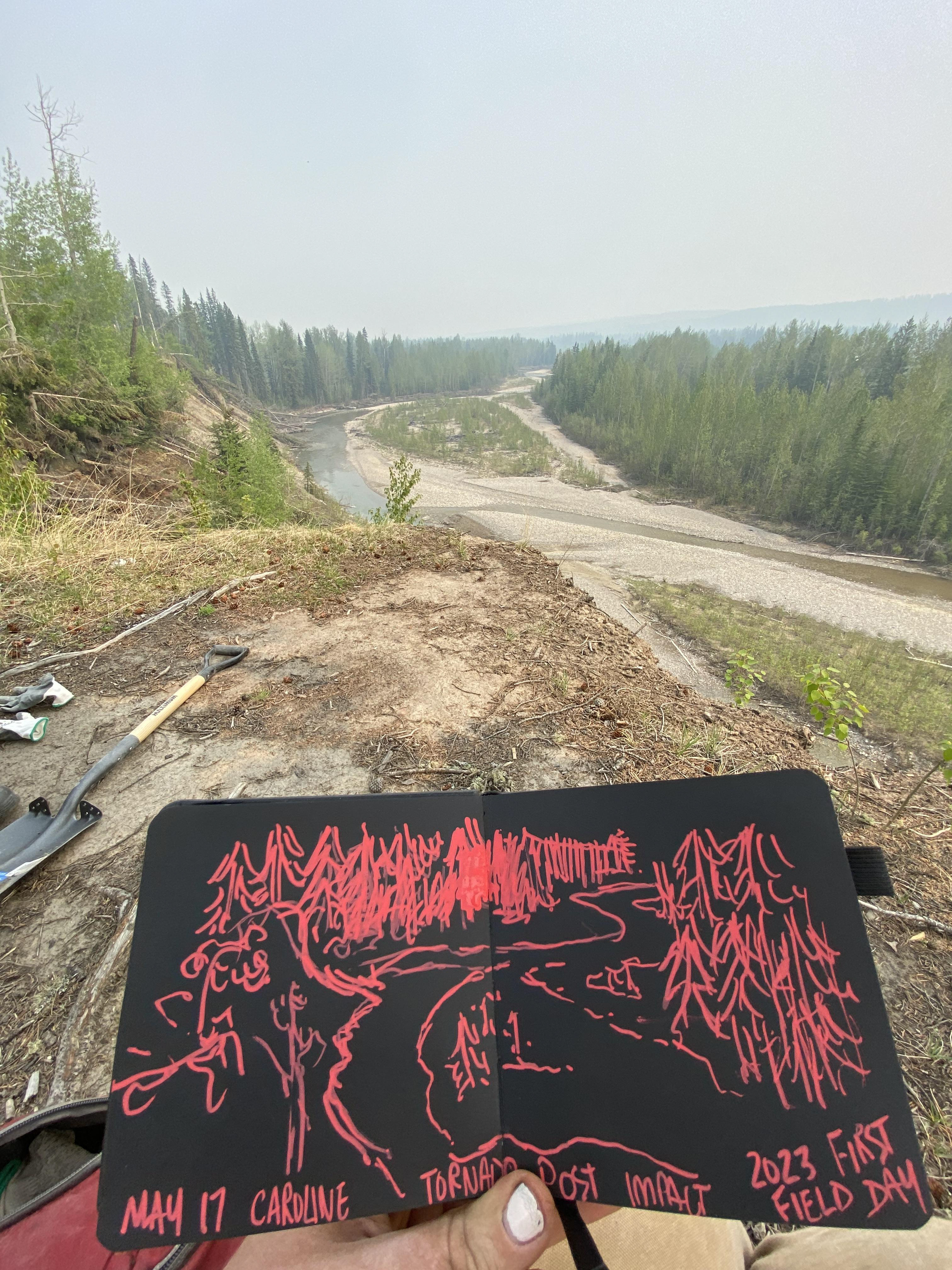 Acrylic Pen, 2023. Alberta.