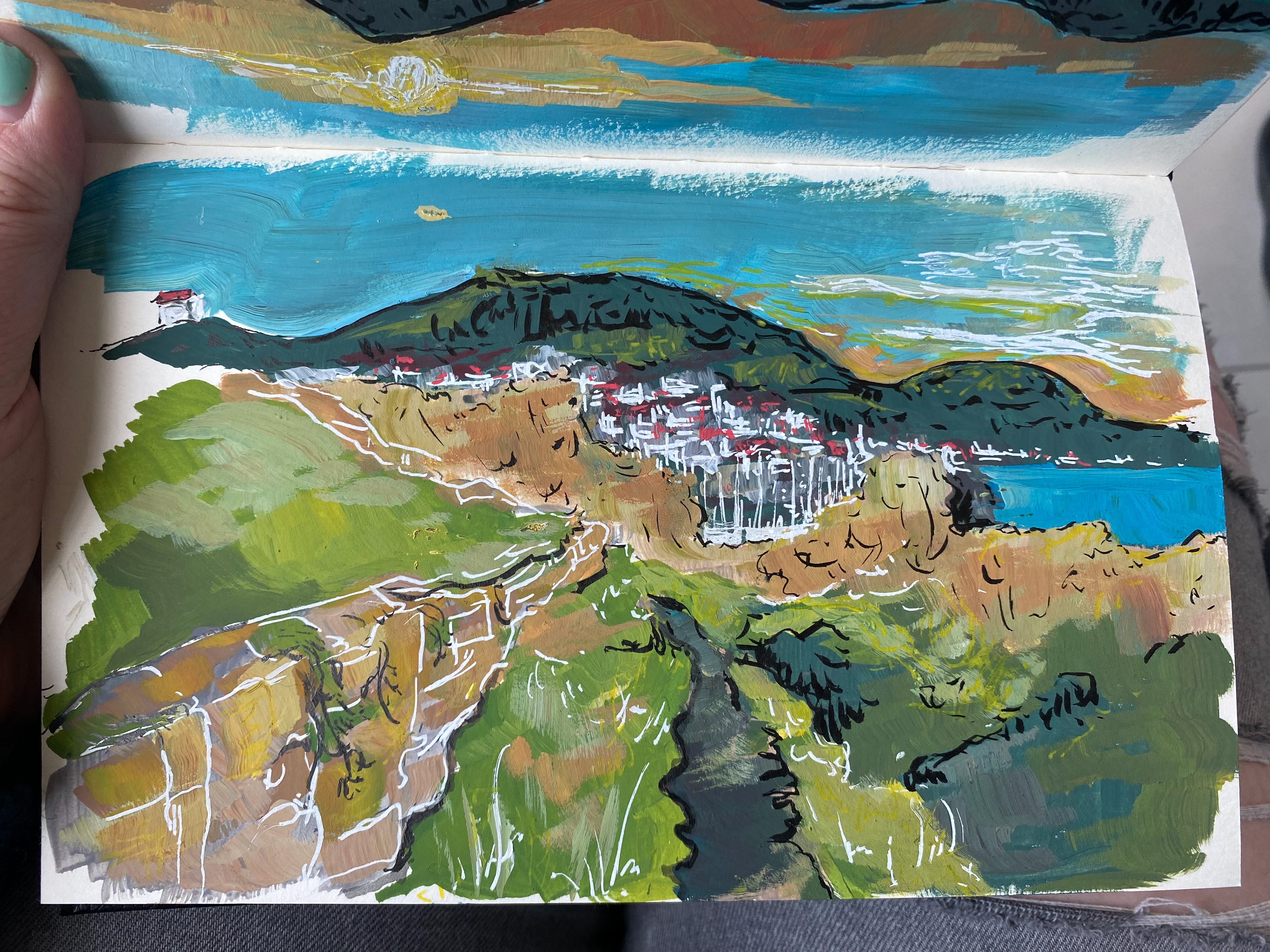 Gouache, 2023. Croatia.