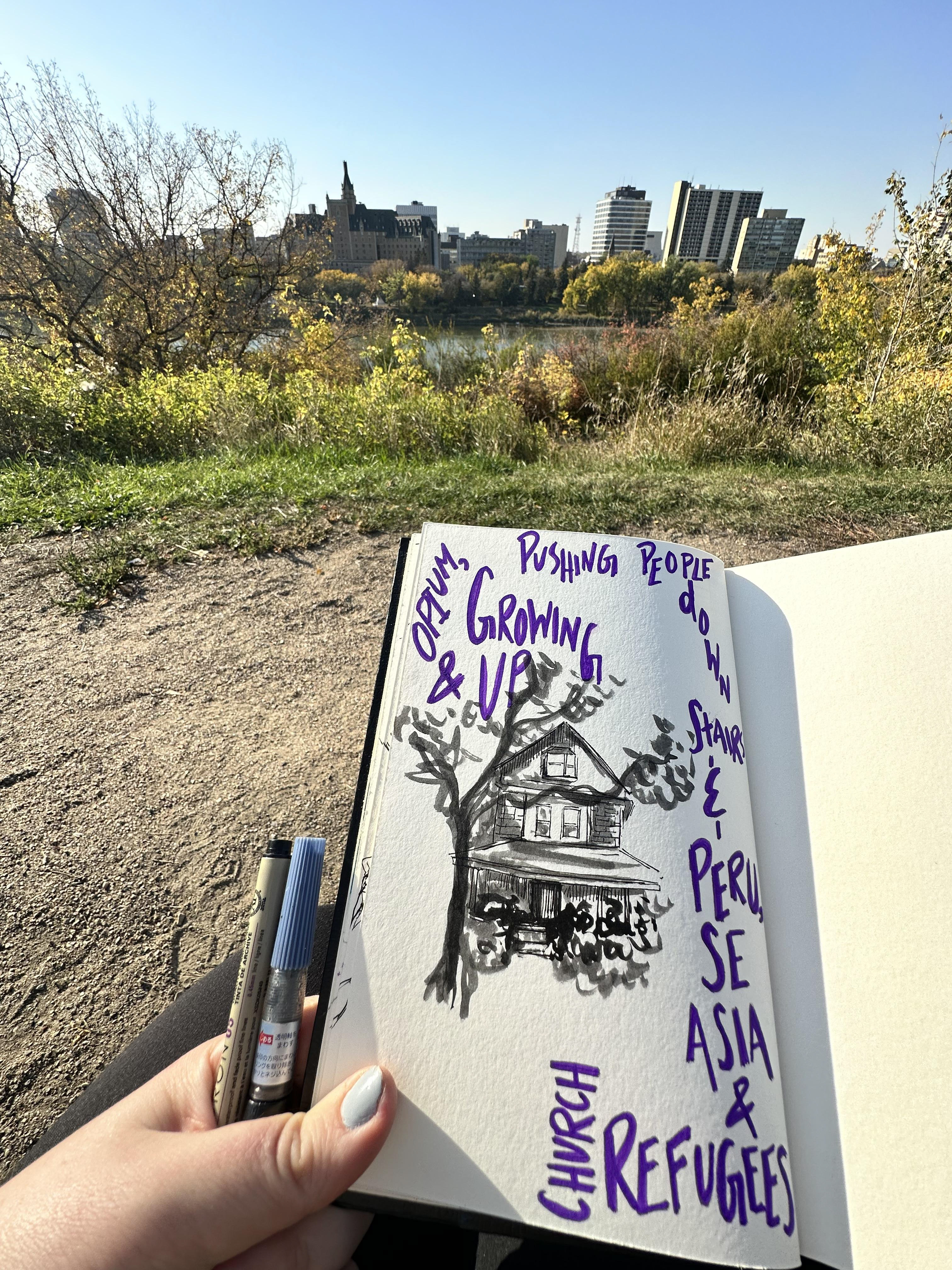 Ink, 2023. Saskatoon.