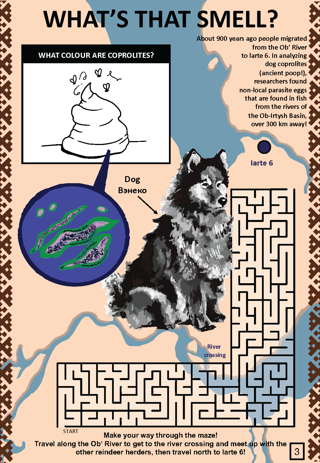 Activity page for the Clever Young Reindeer project, an international collaboration with Indigenous Peoples of the lamal region of Arctic Siberia and the University of Saskatchewan's Anthropology department.