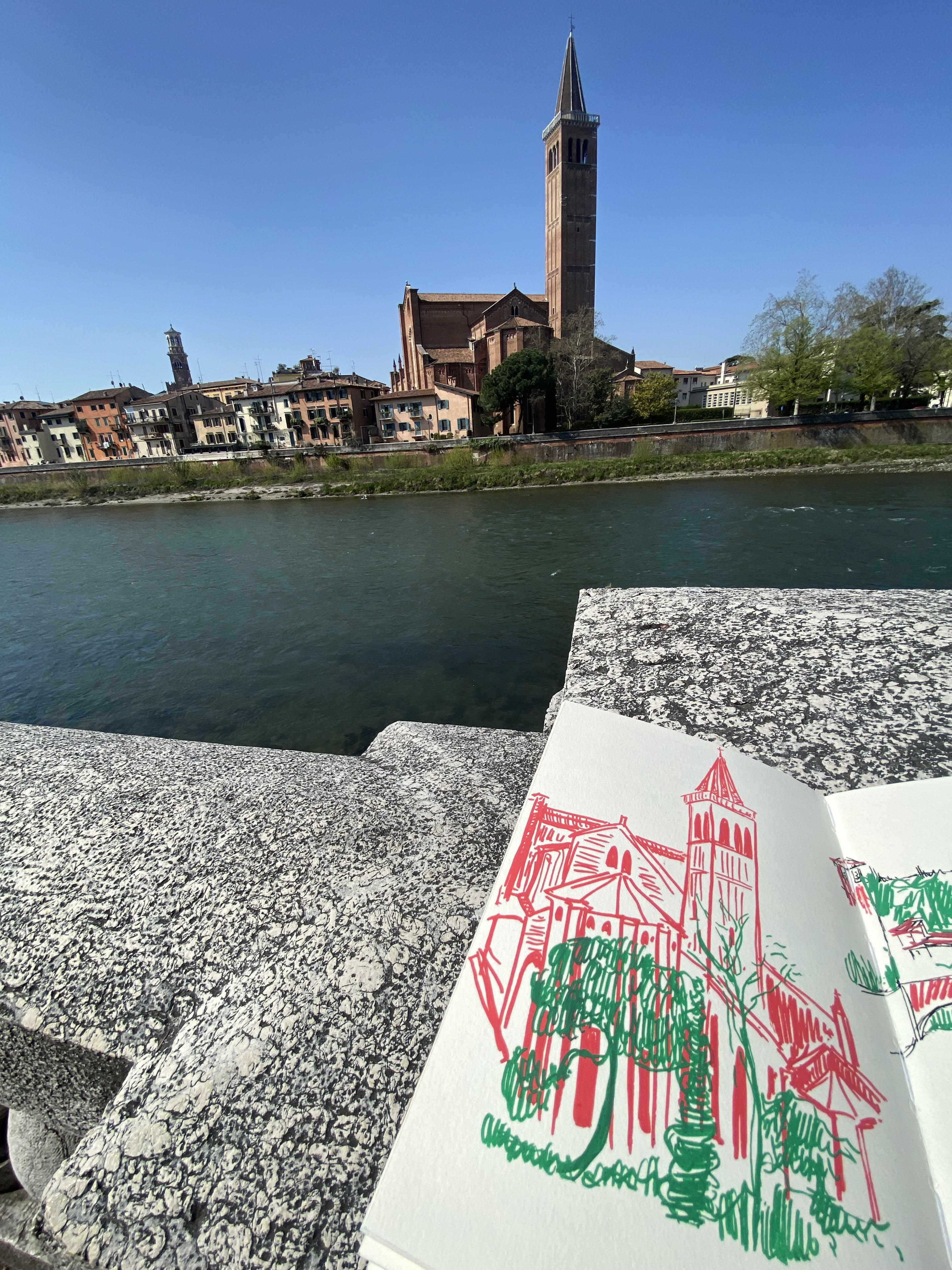 Acrylic Pen, 2023. Verona.