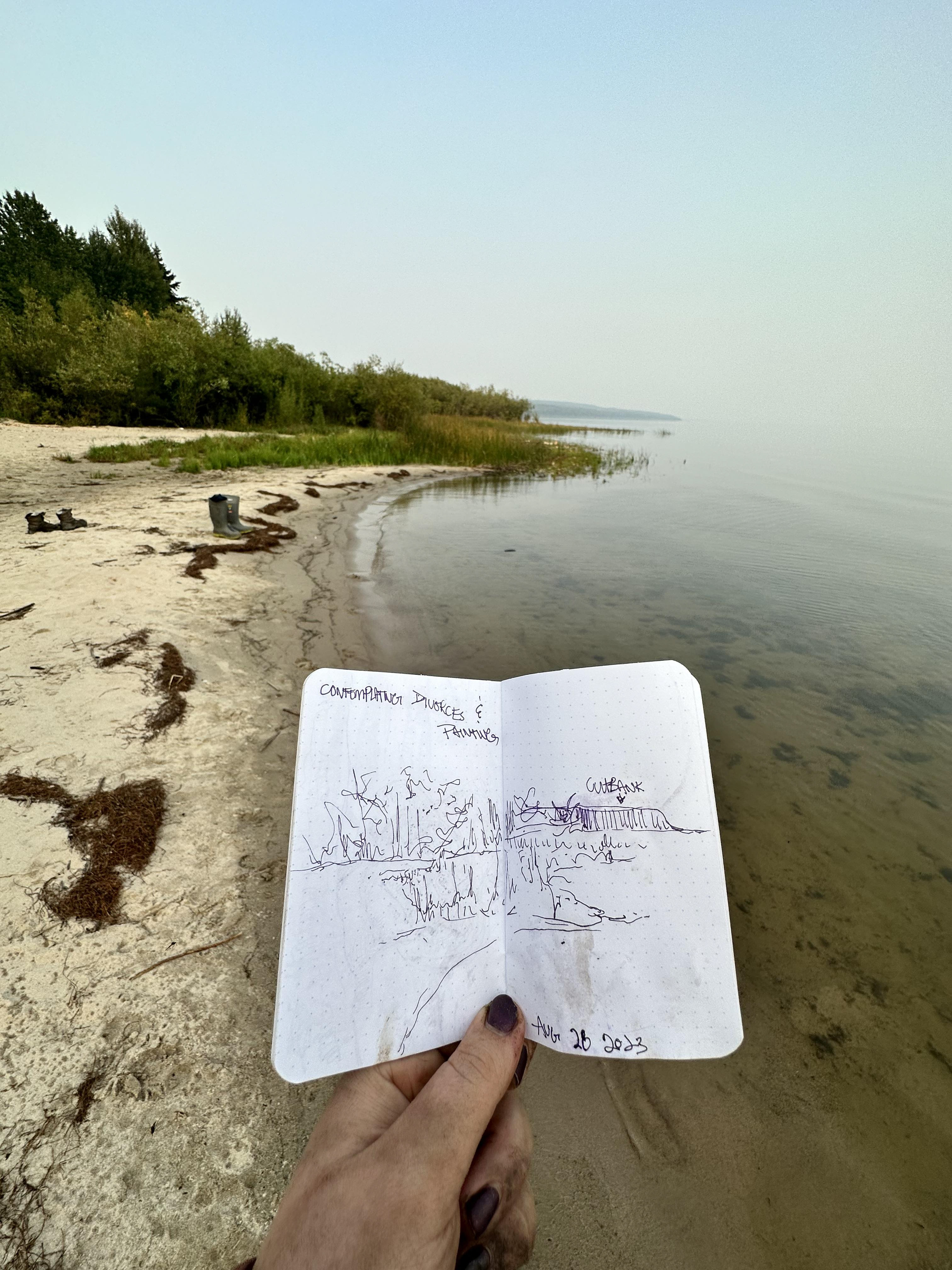 Ink, 2023. Lesser Slave Lake. 