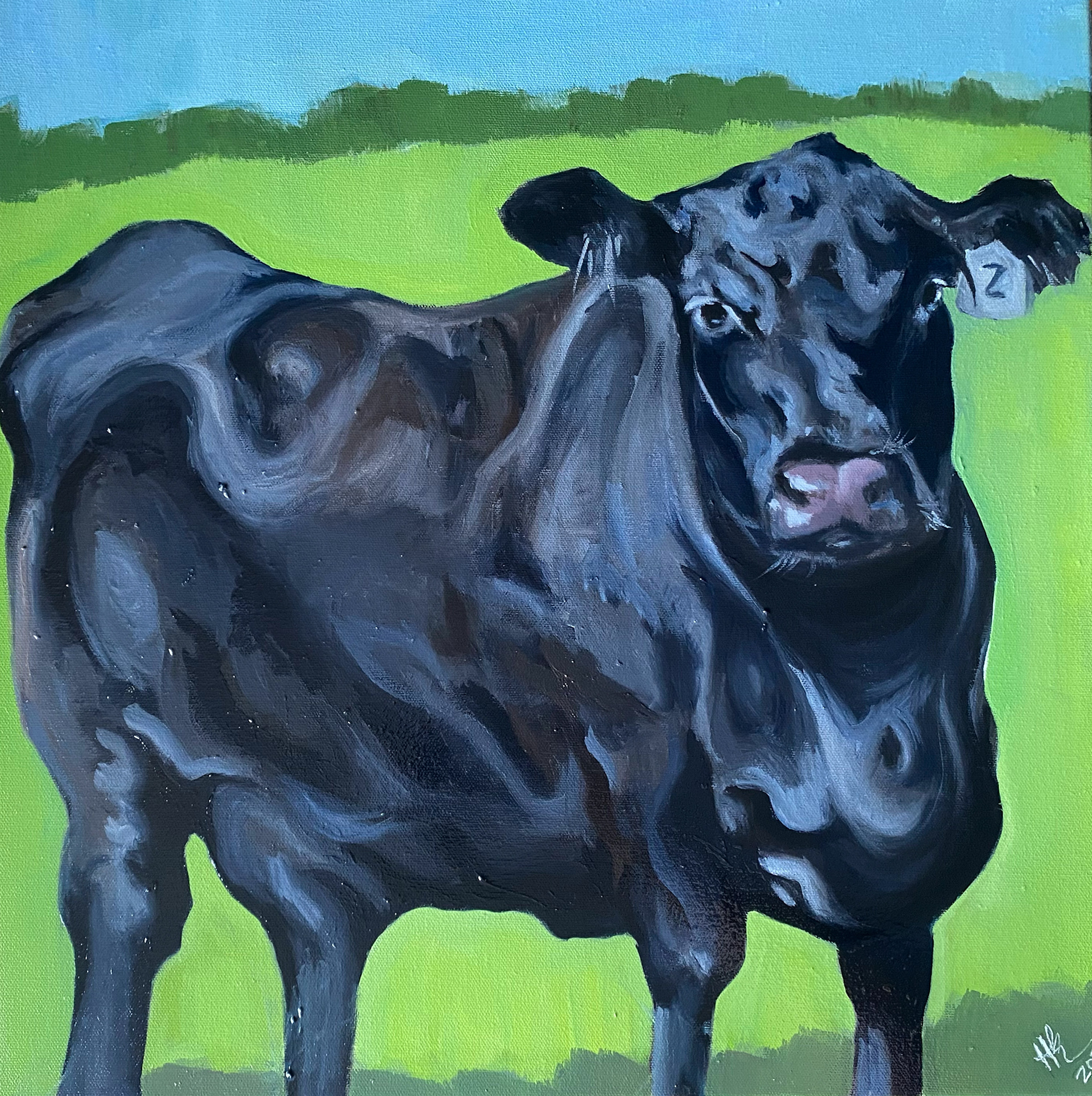 Oil, 2022. Commission.