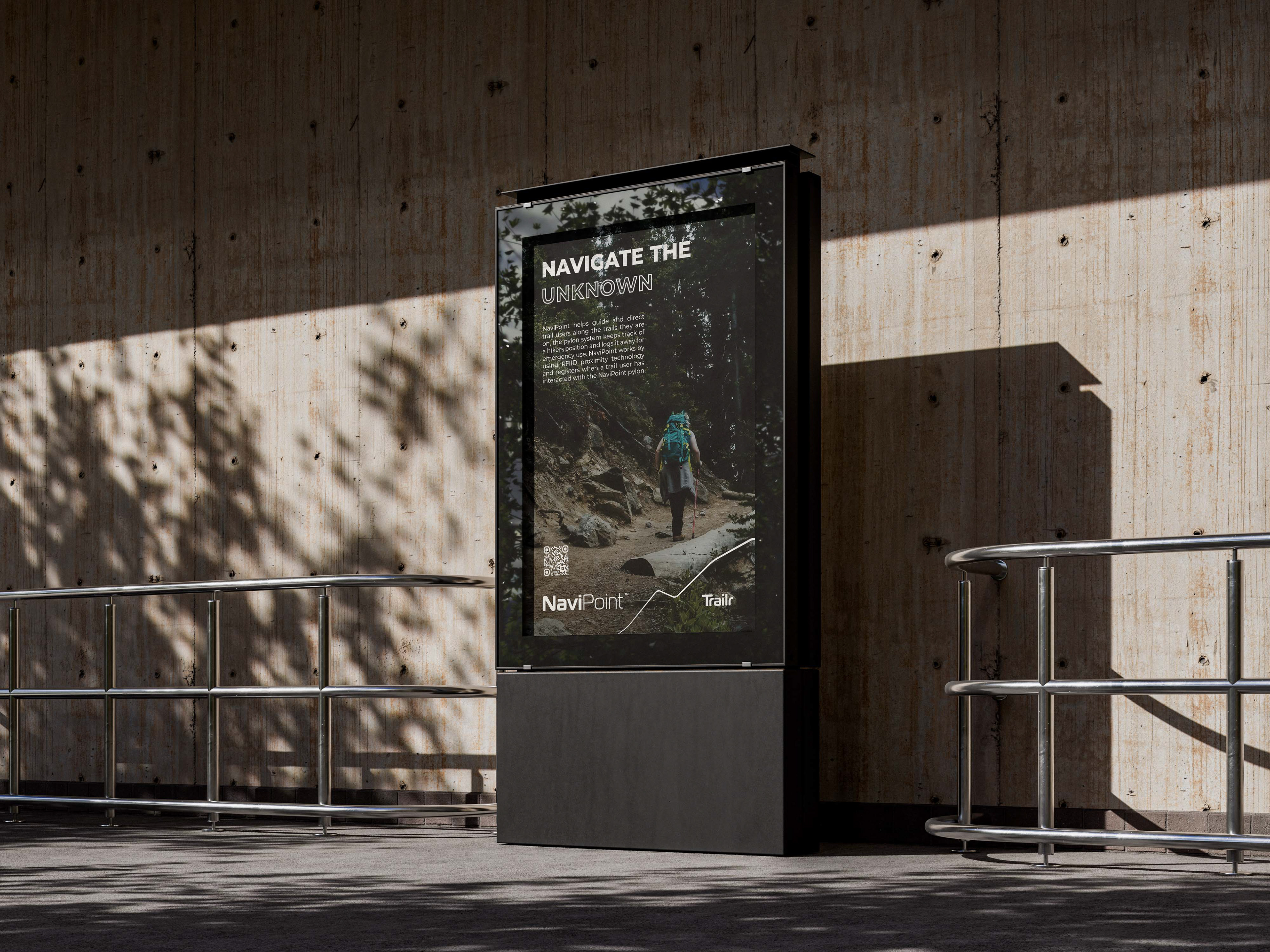 NaviPoint Urban Poster Mockup