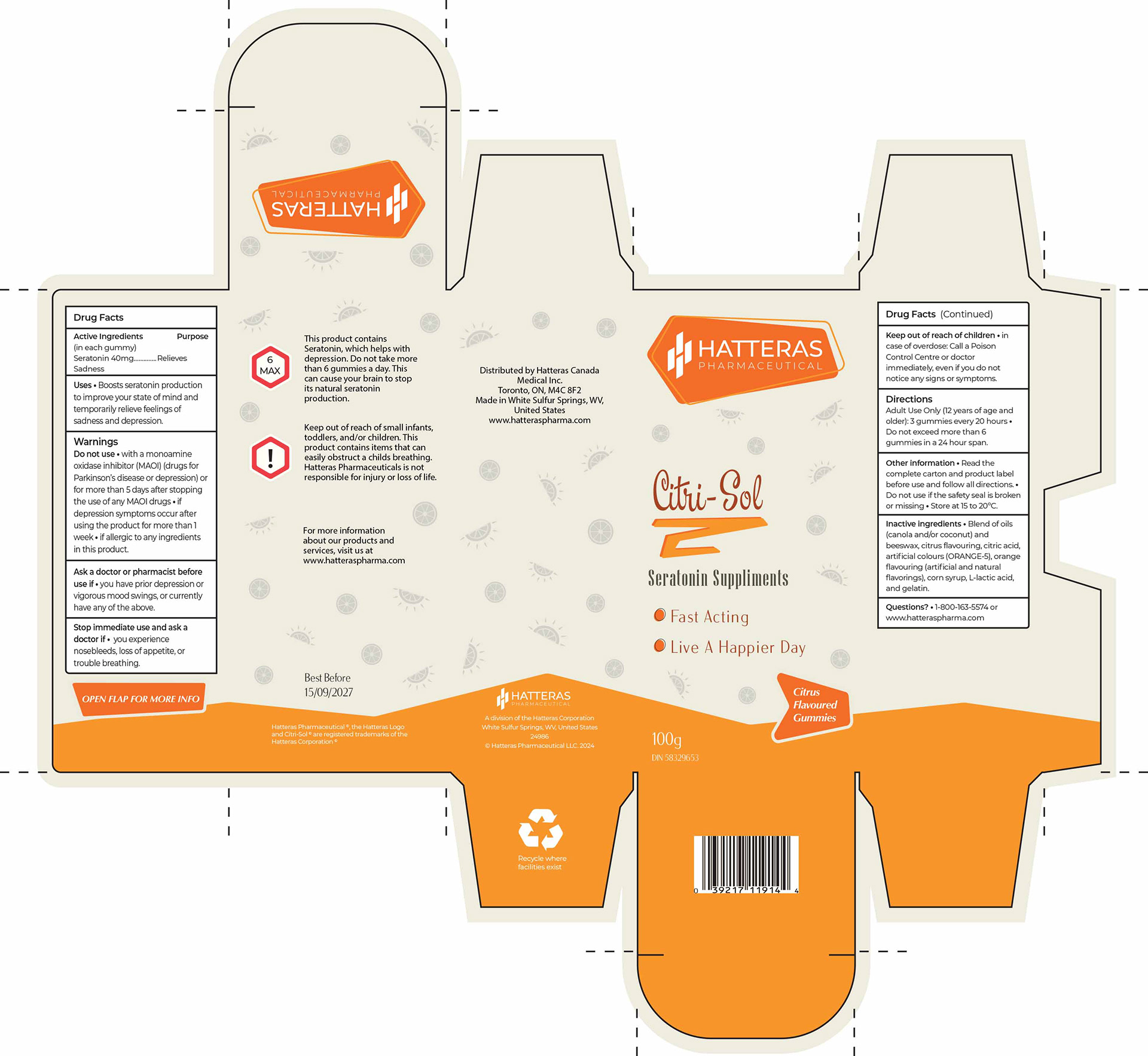 Citri-Sol Package Design