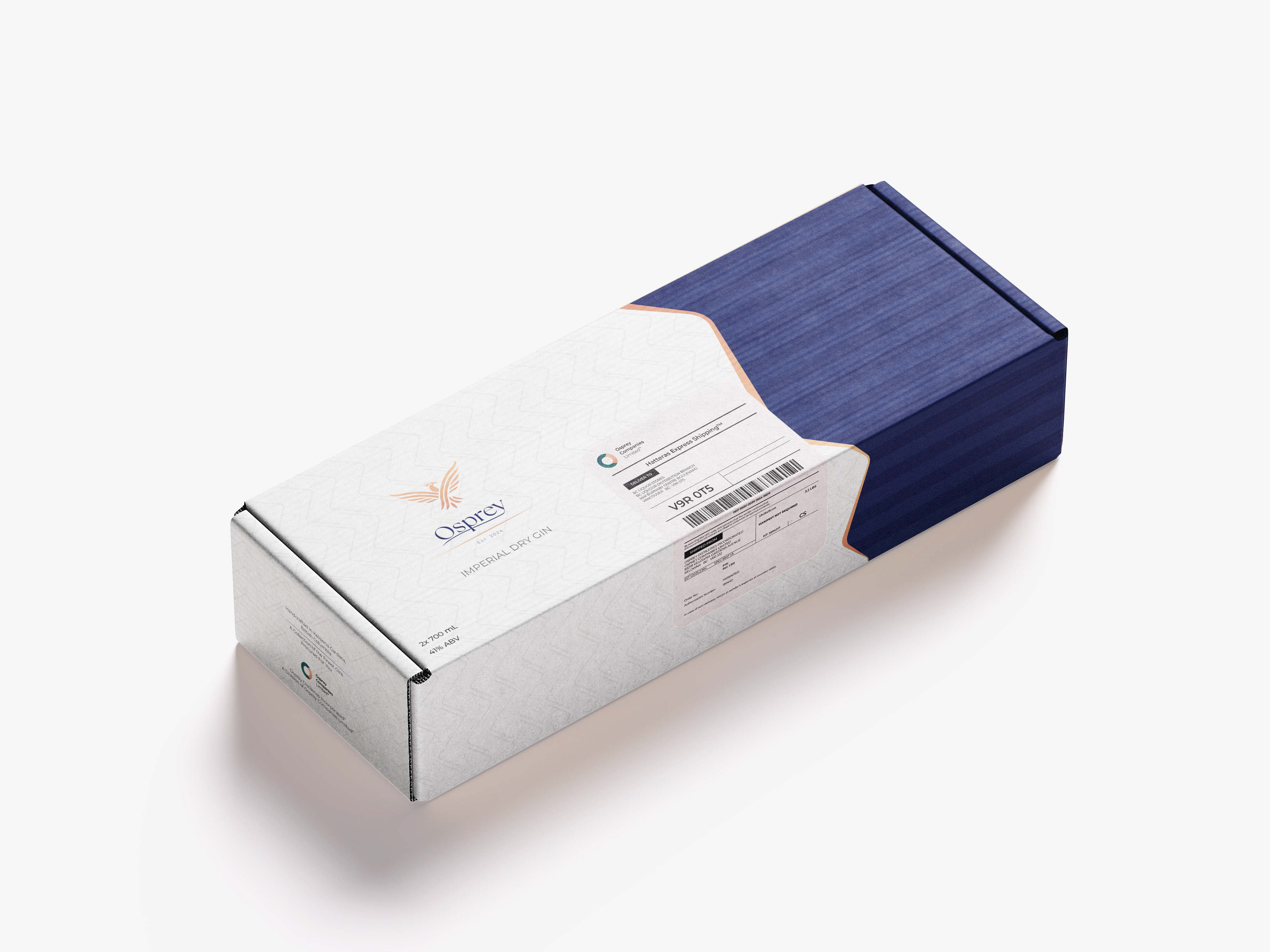 Osprey Gin Shipping Box