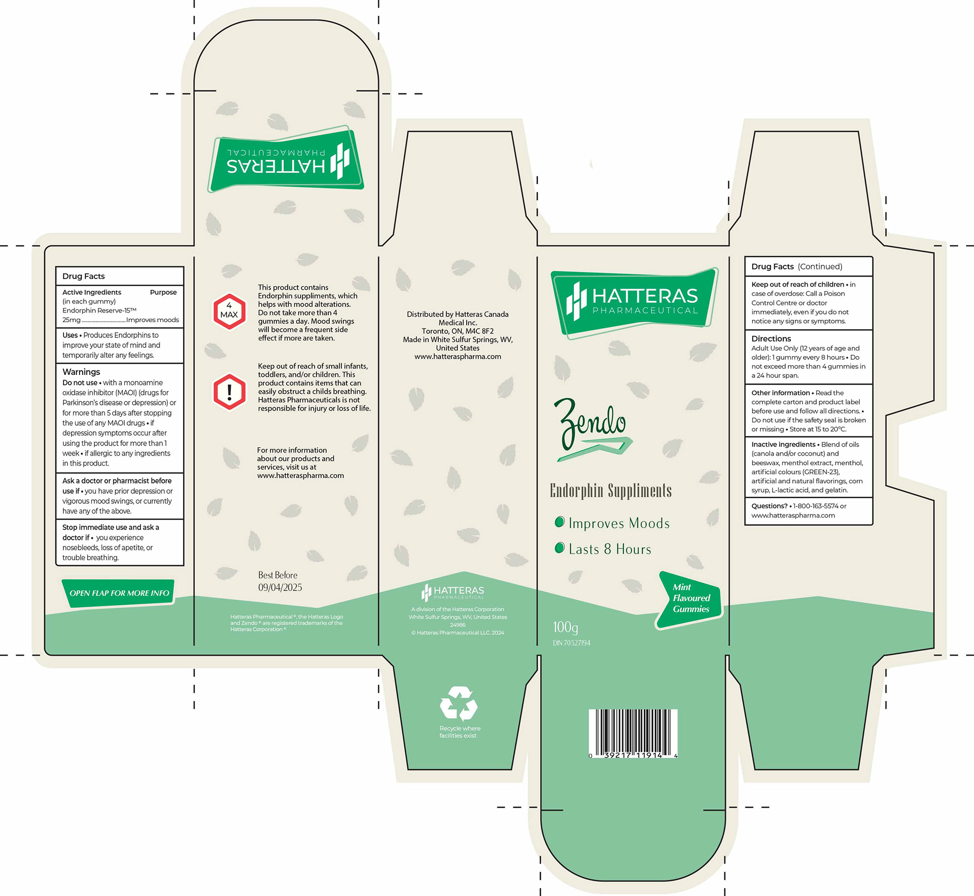 Zendo Package Design