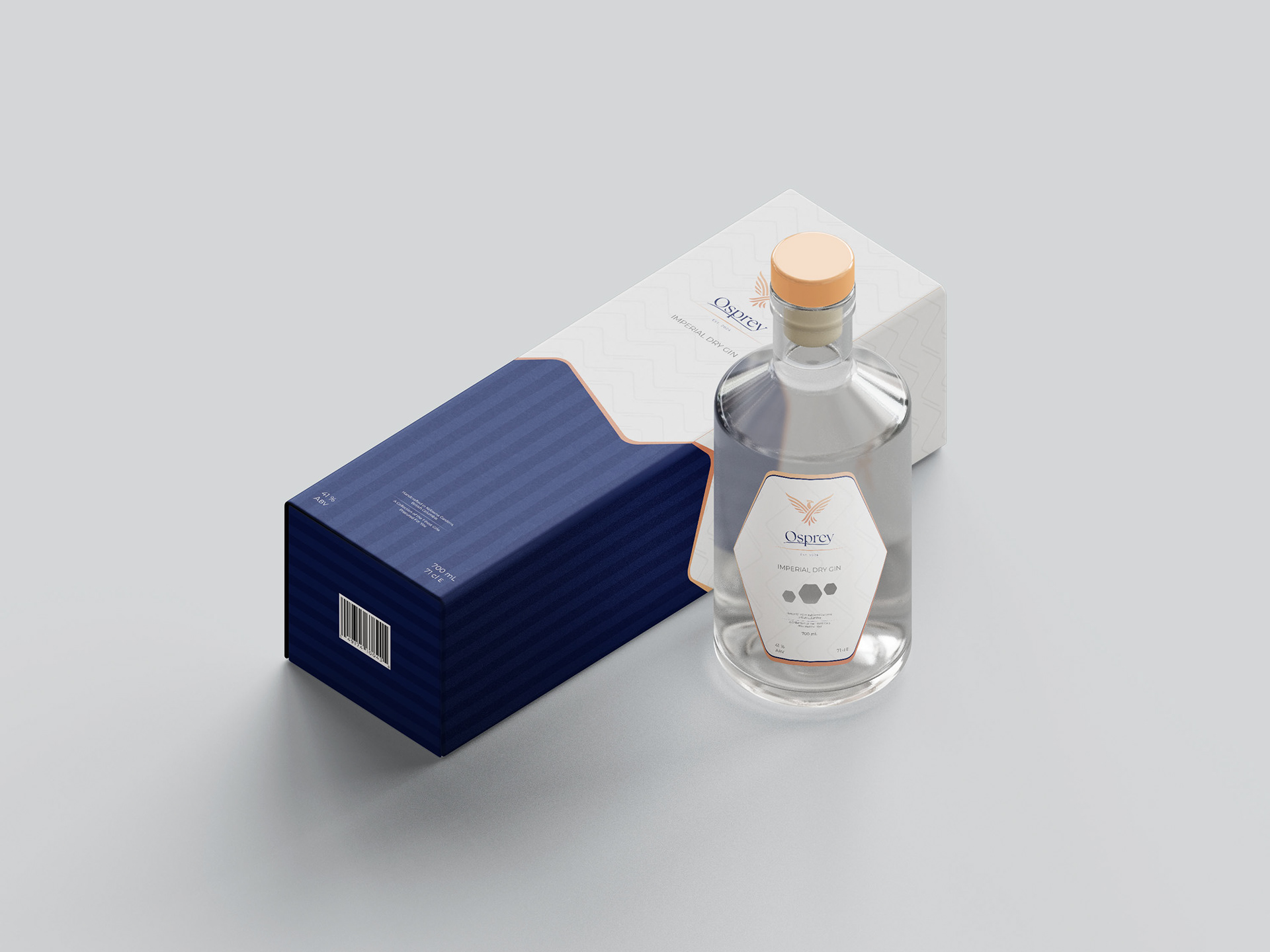 Osprey Gin Bottle Out Of Box