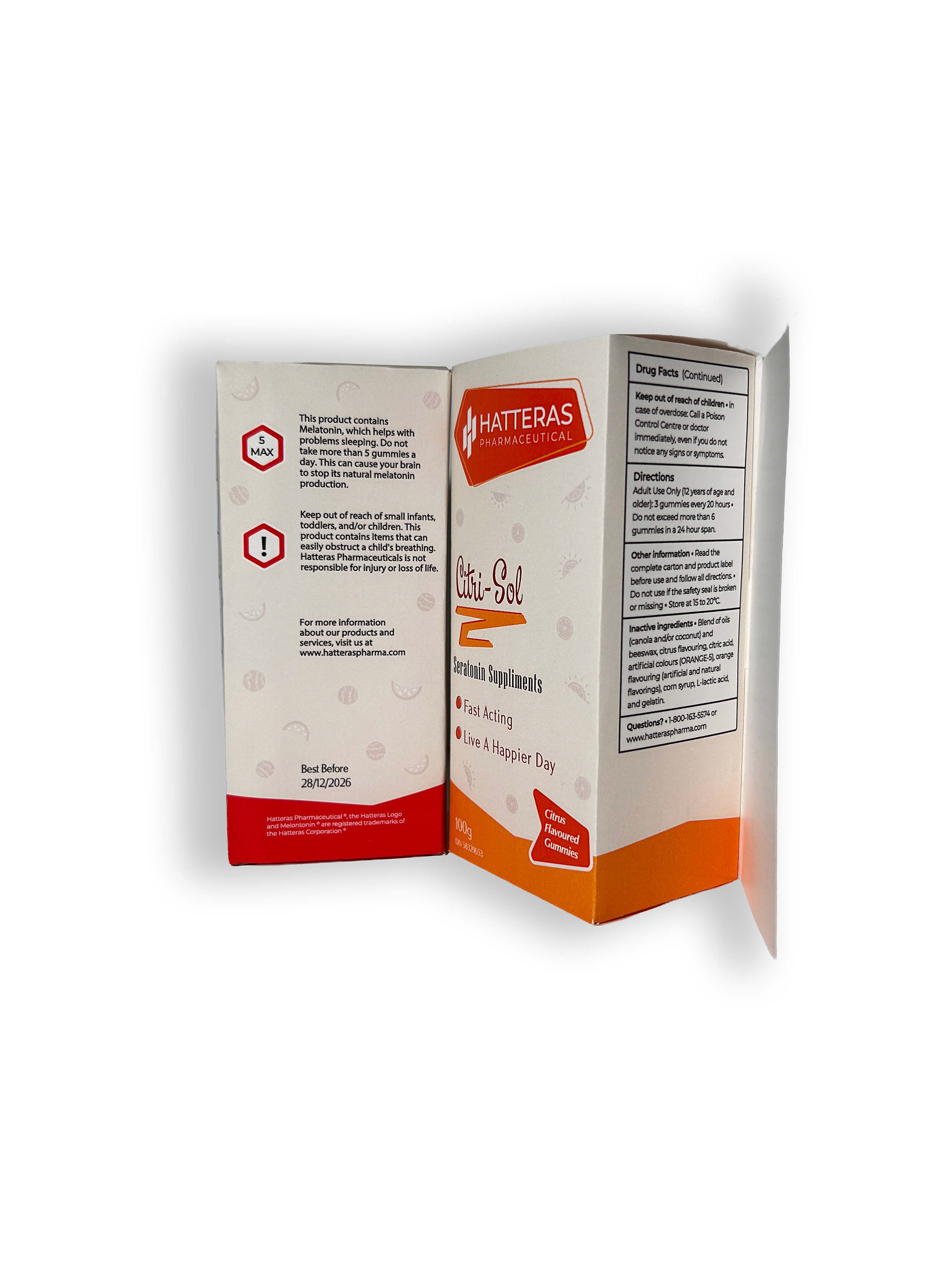 Printed Packages with Open Label