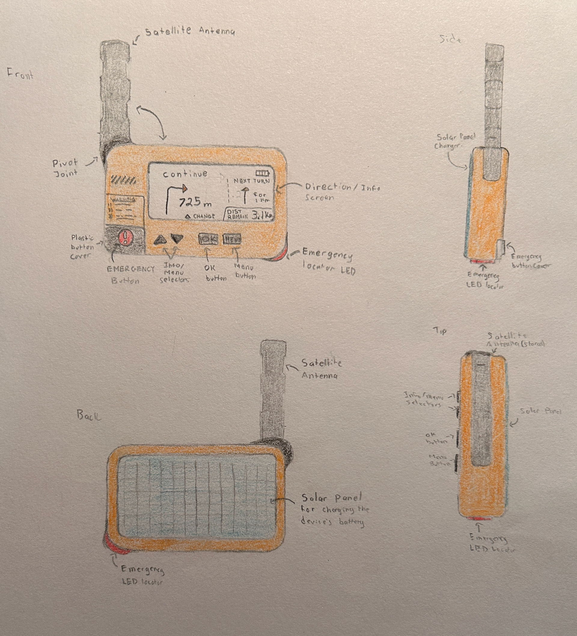 Handheld Tracker Prototype Sketch
