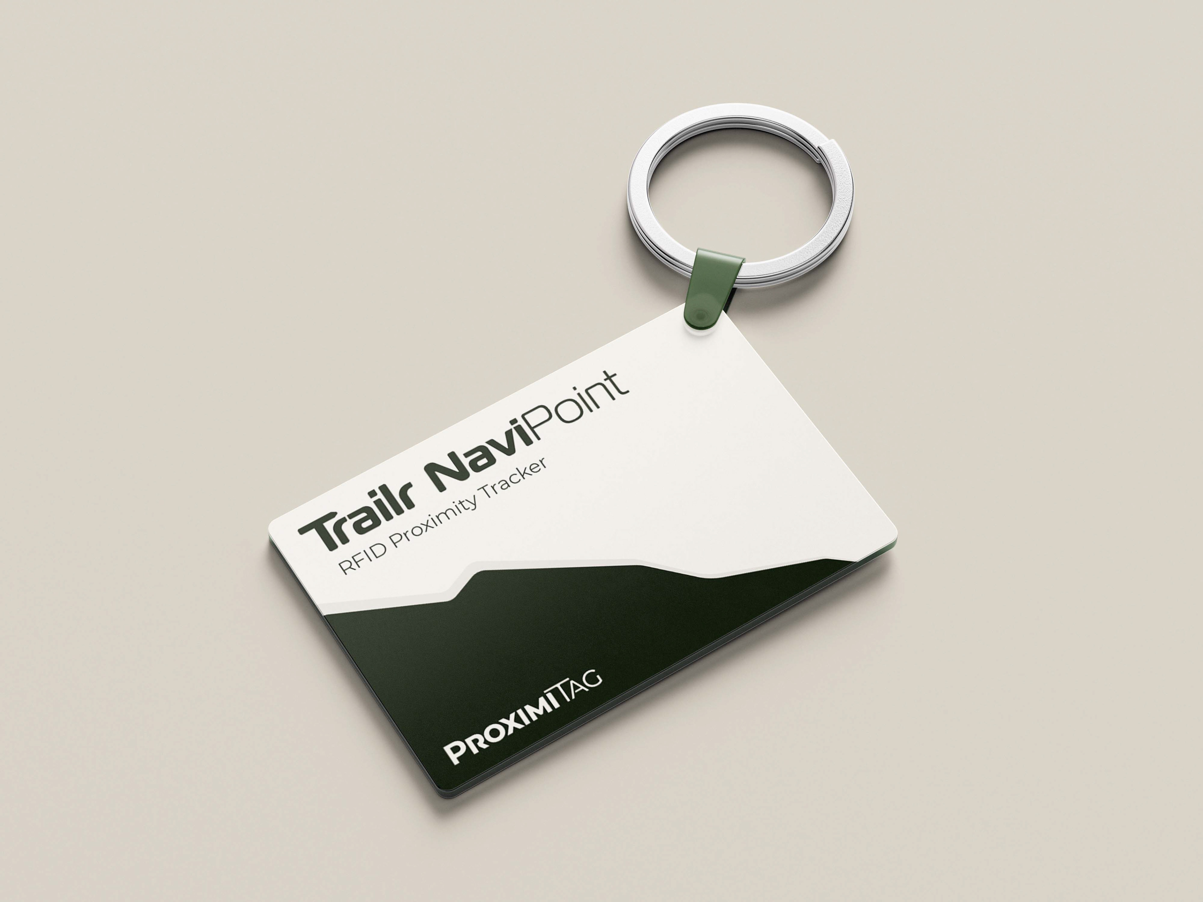 NaviPoint RFID Keychain Tag Mockup